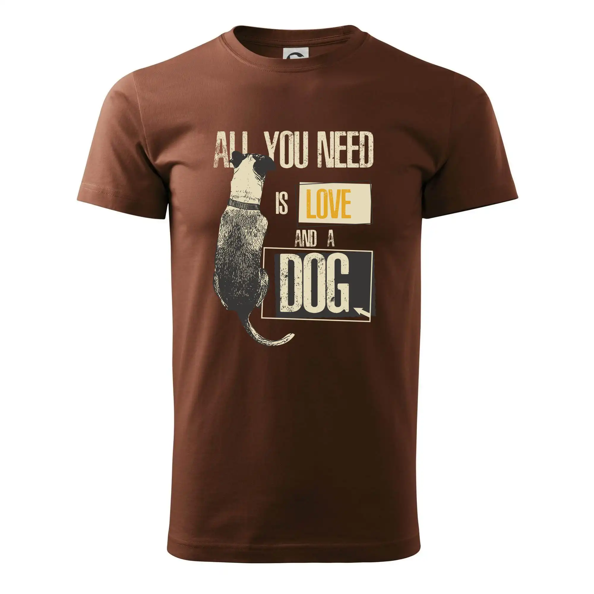 Ostatné psie plemená - All you need is love and a Dog - Klasické pánske tričko vyššej gramáže