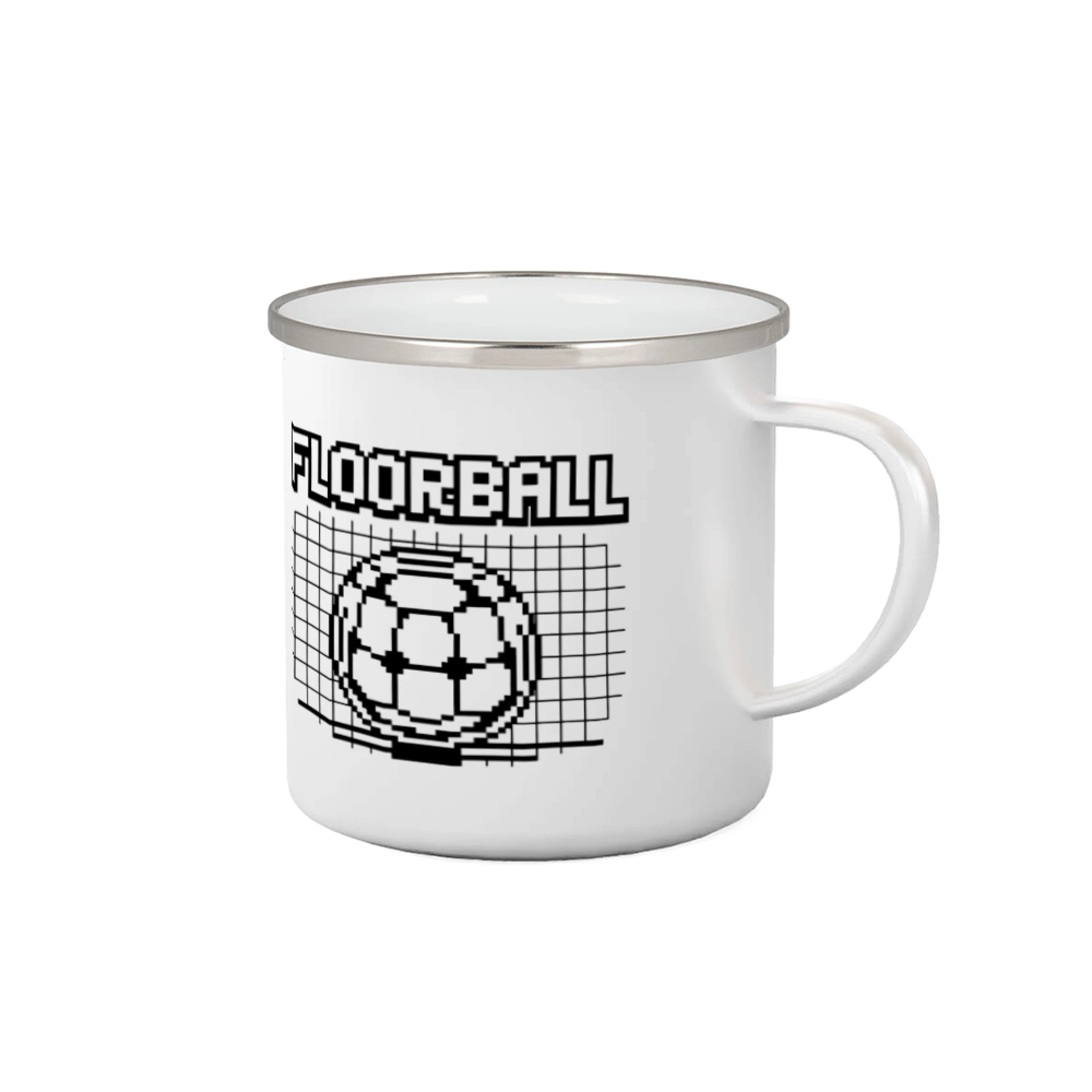 Florbalové tričká - Floorball - 90s hra design - Plecháčik