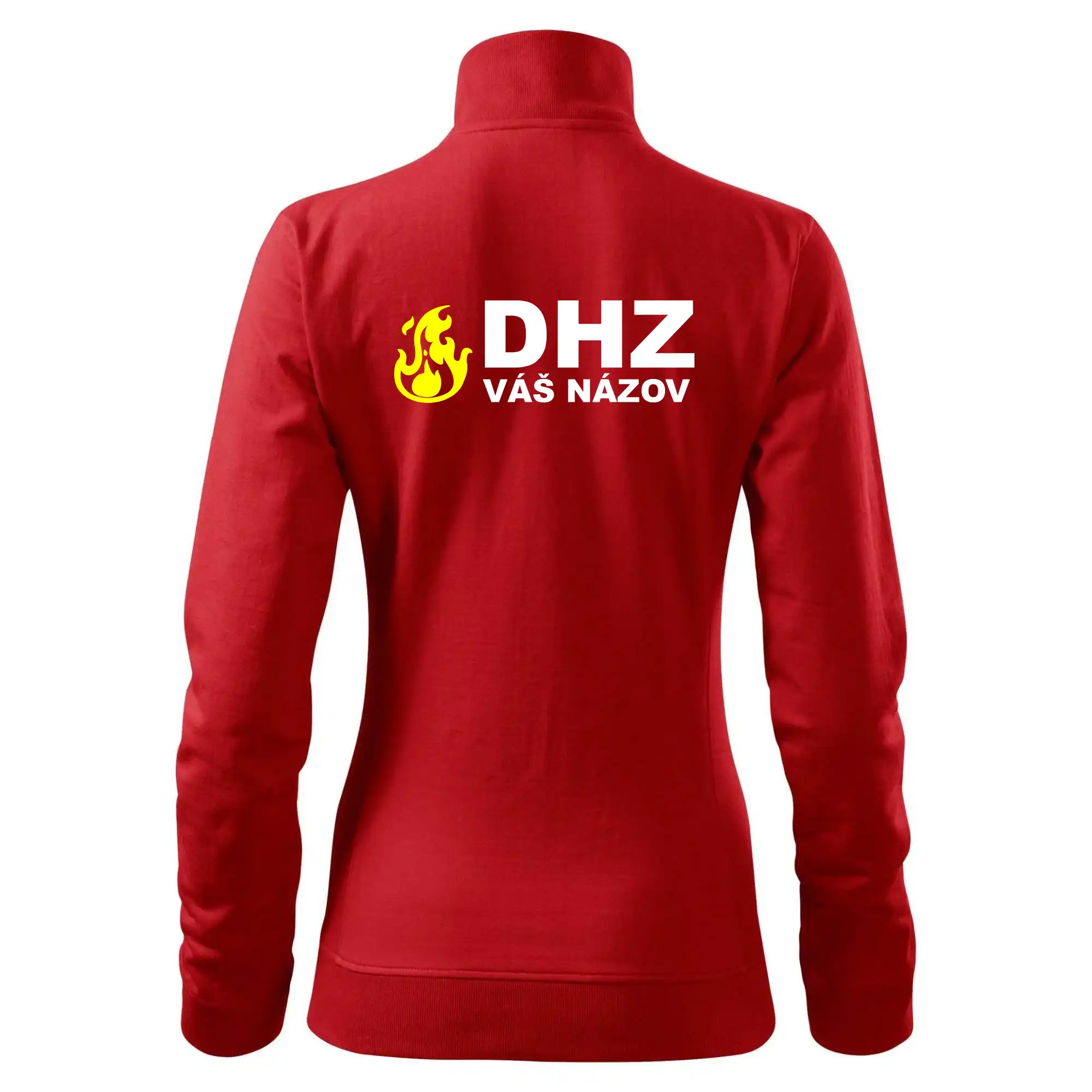 DHZ (oheň, firesport, názov sboru - vlastný nápis)