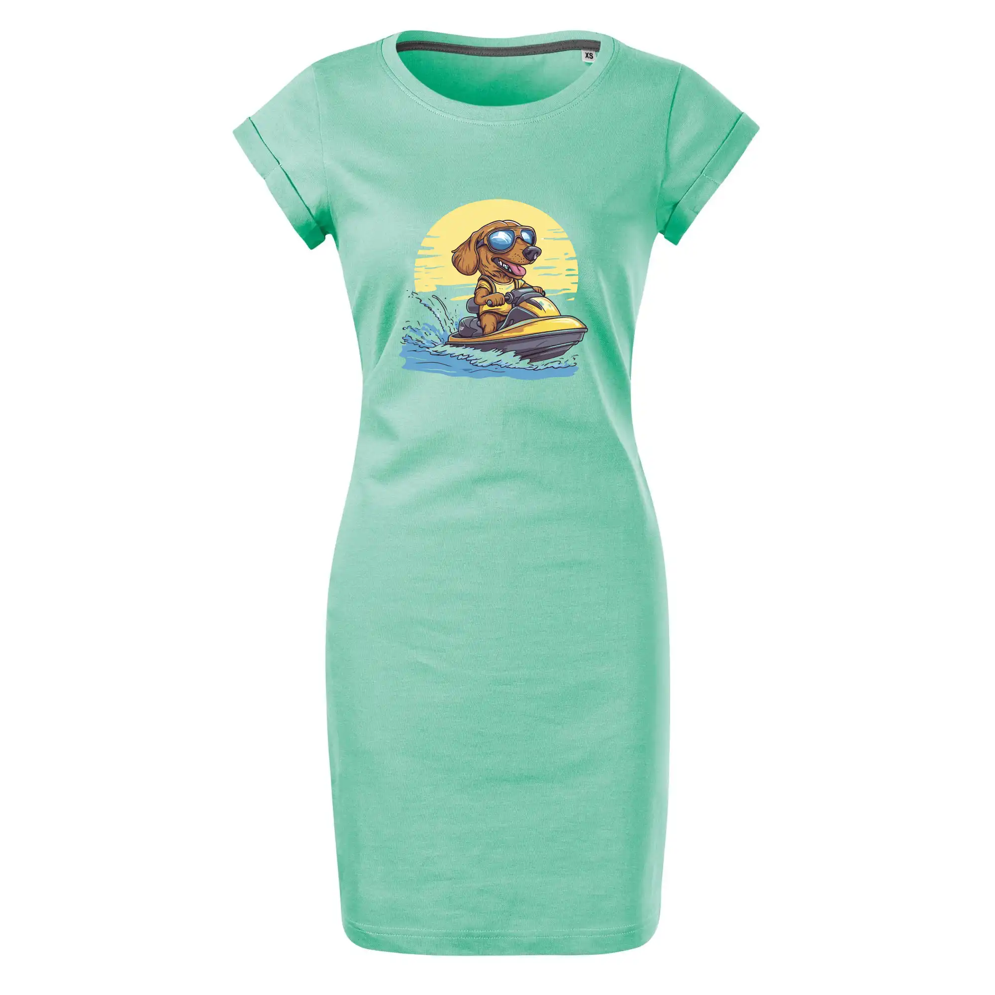 Jezevčík na vodním skútru