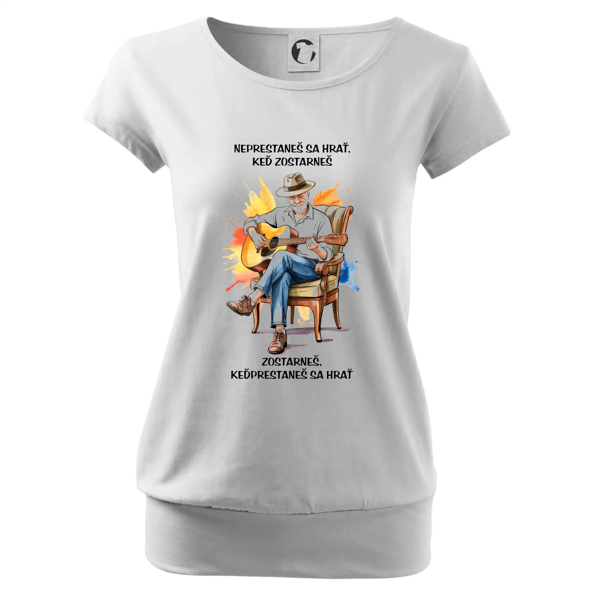Neprestaneš hrať,keď zostarneš - Voľné tričko city