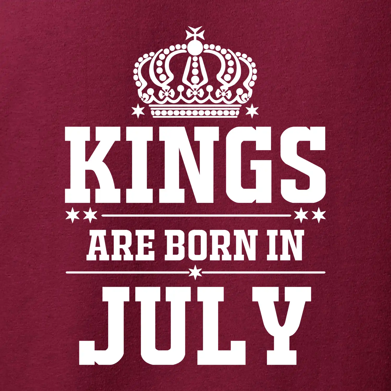 Kings are born in July
