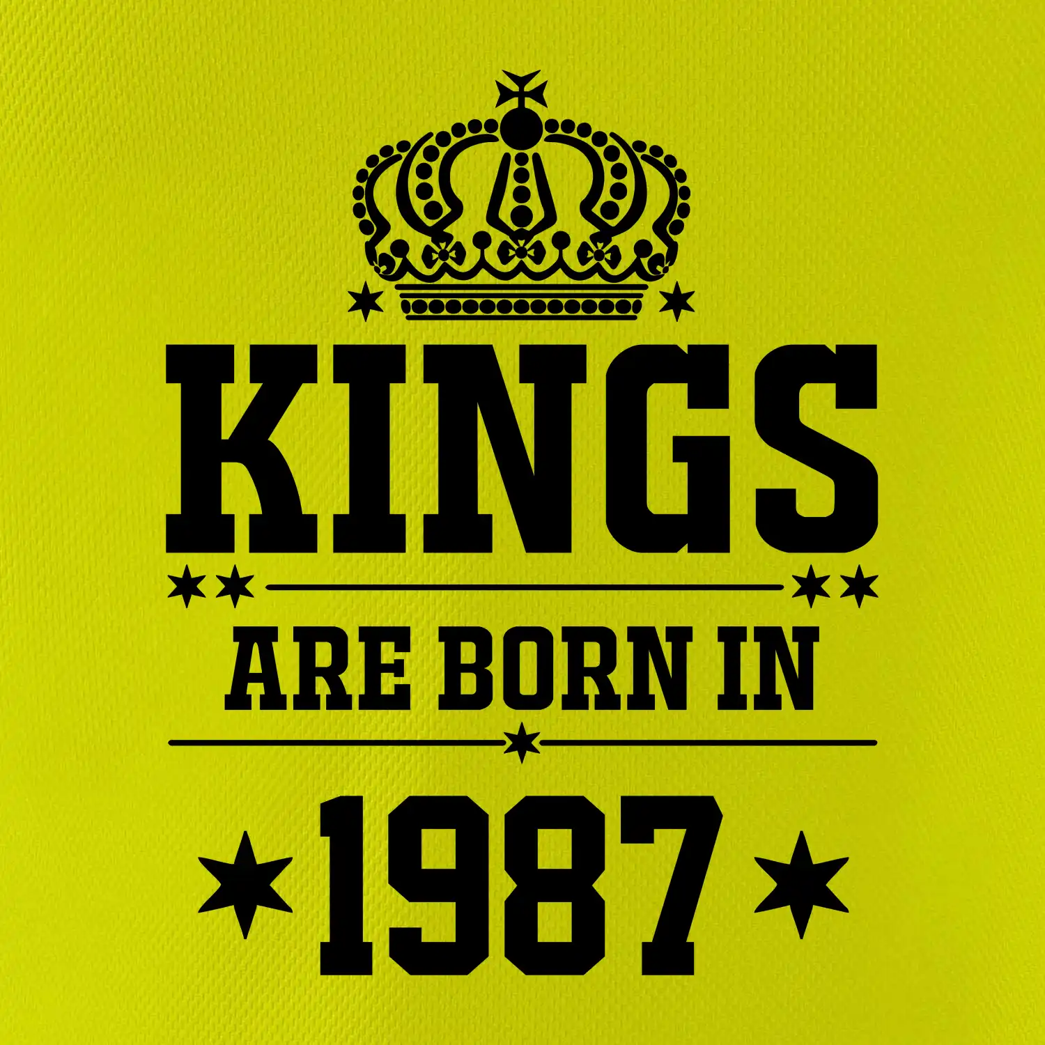 Kings are born in 1987