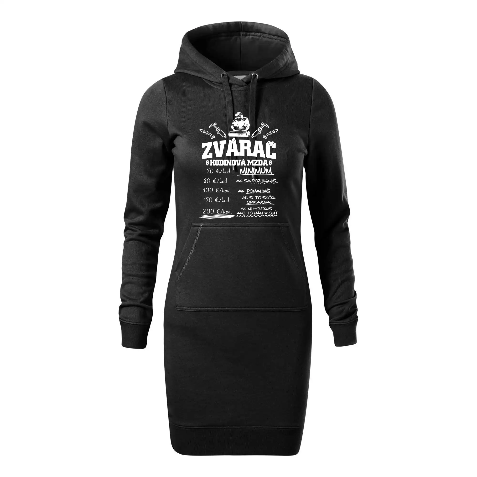 Hodinová mzda zvárač