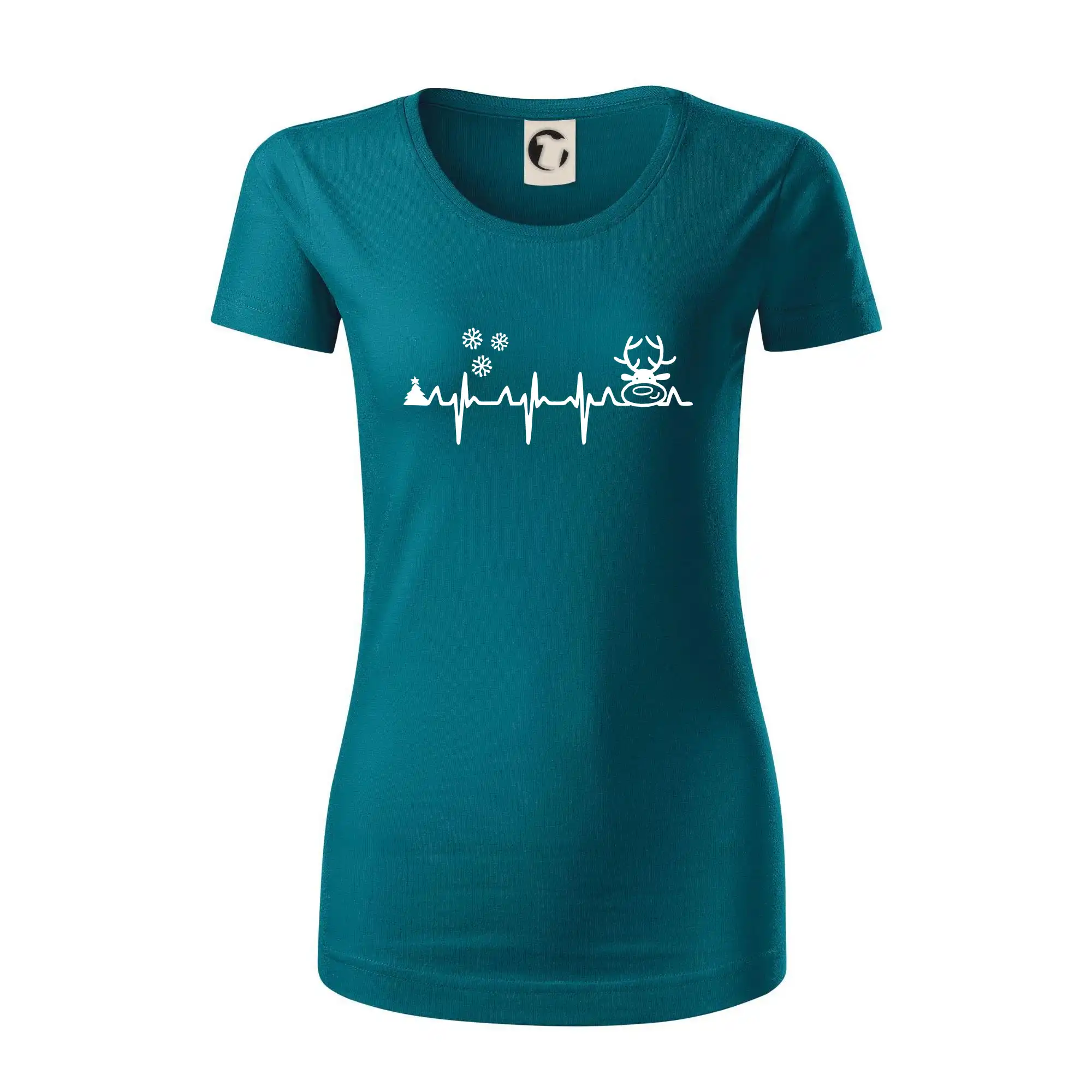 EKG Vánoce Vločky a sob