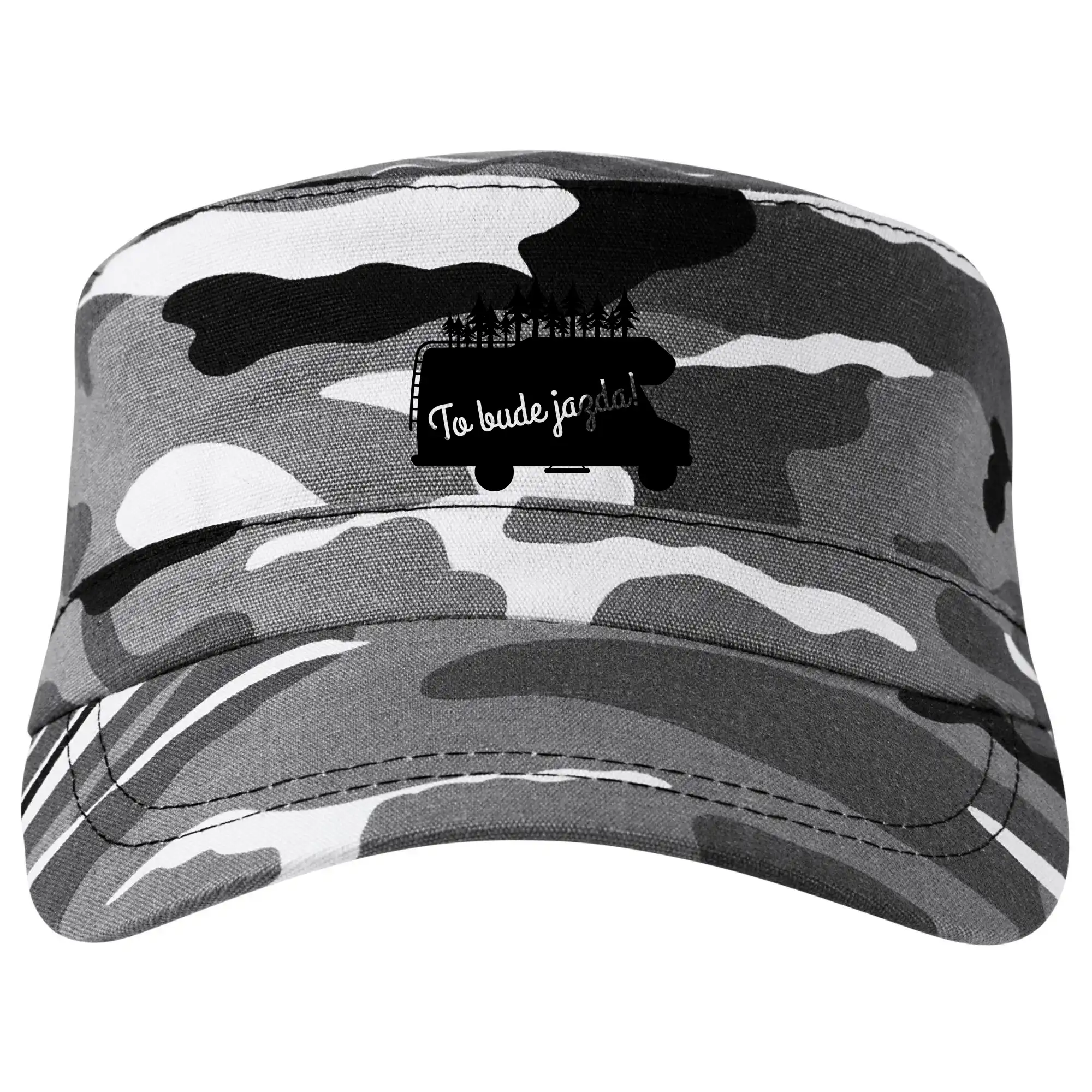 Trička na kempovanie - To bude jazda - alkovna - Šiltovka CAMO