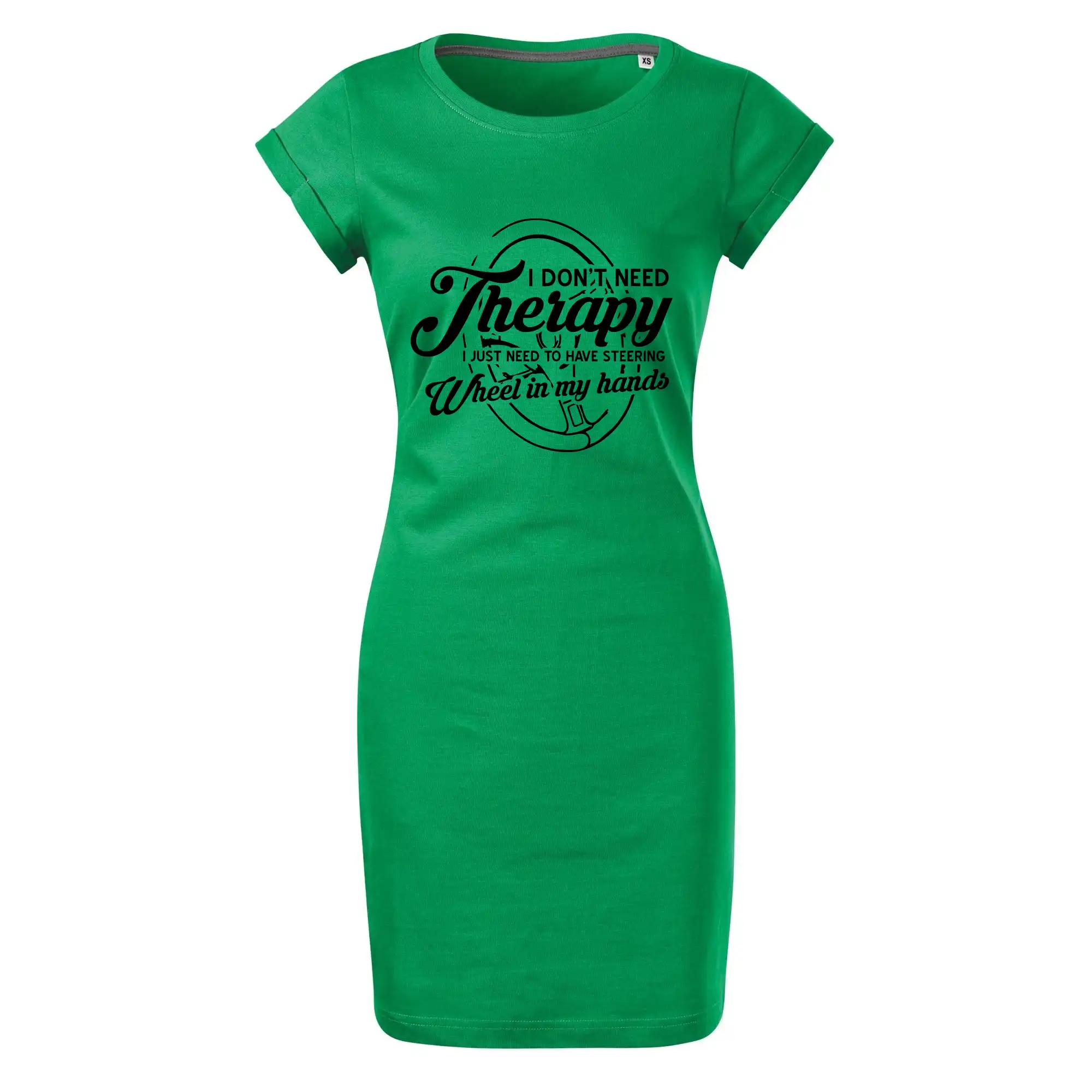 Kulatý nápis - I don't need therapy wheel in my hands