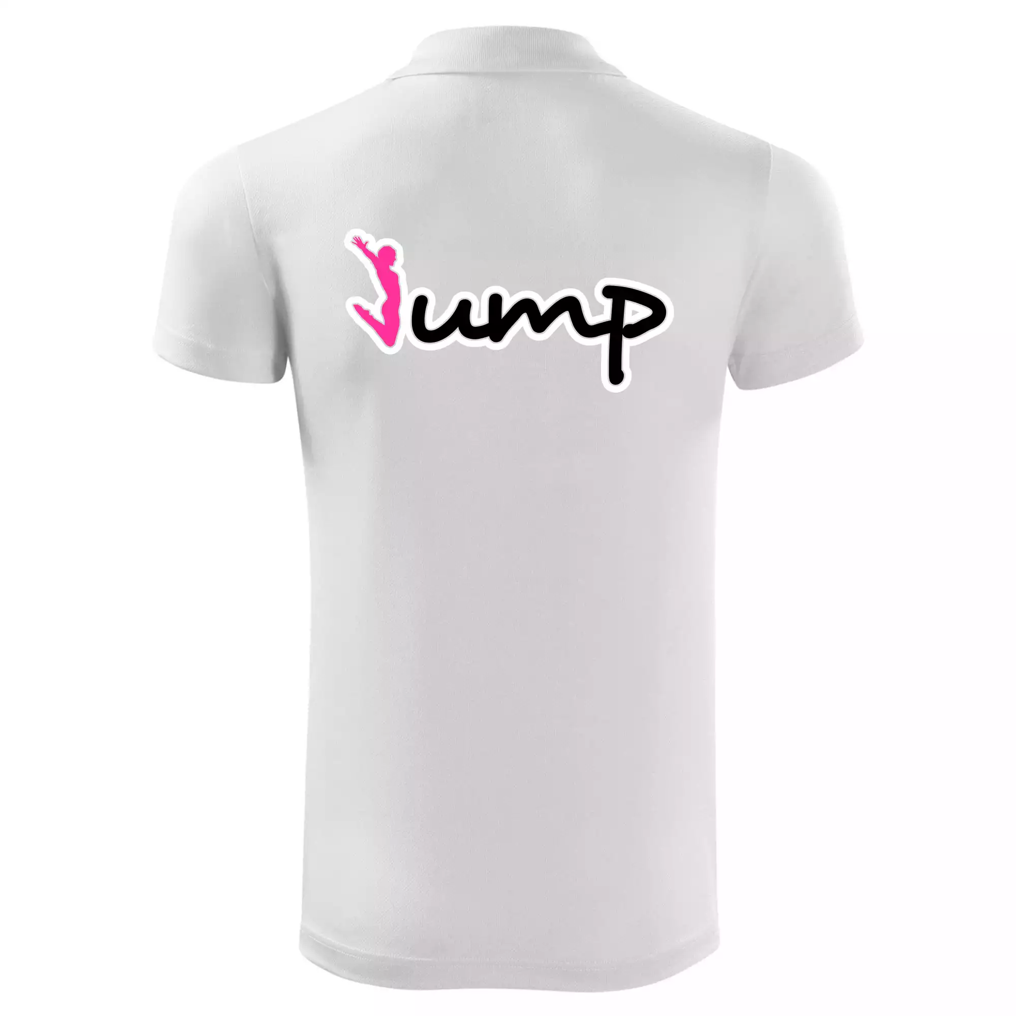 Jump - nápis a panáček