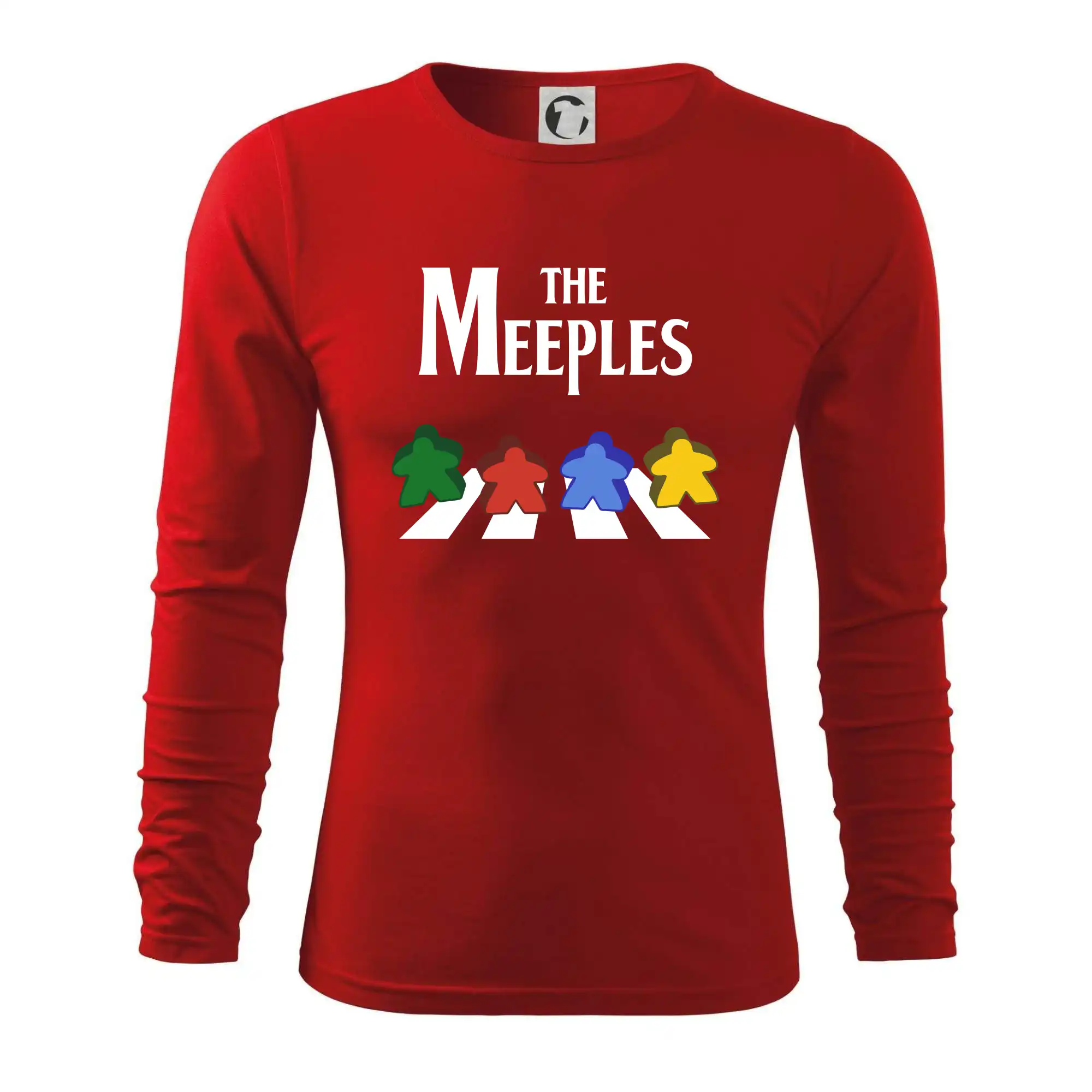 Tričká pre hráčov - The Meeples - Tričko s dlhým rukávom FIT-T long sleeve