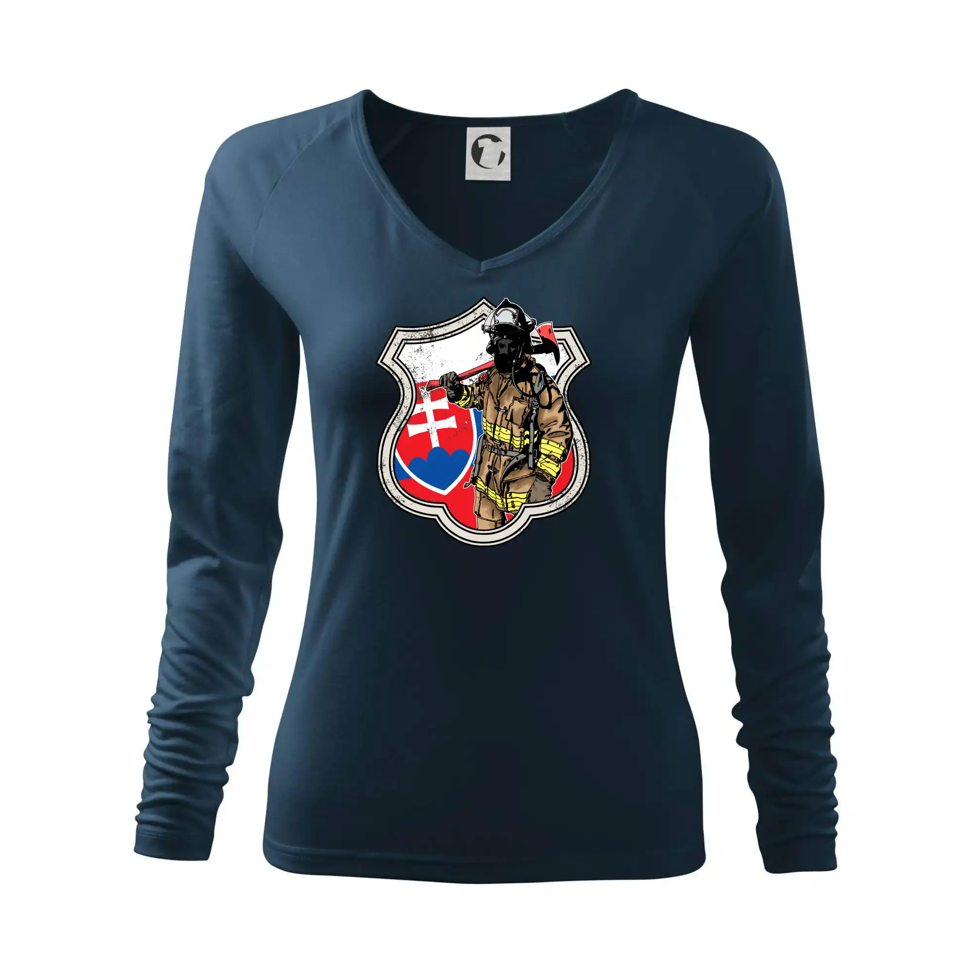 Originálne tričká pre hasičov - Slovenský hasič - Tričko dámske Elegance
