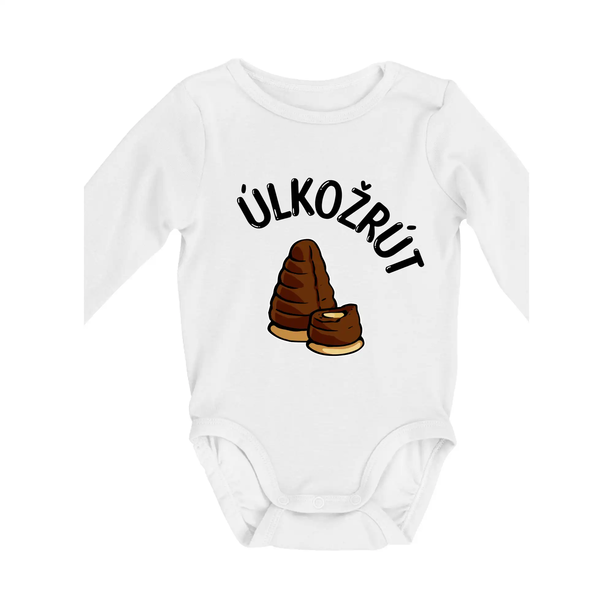 Vianočné tričká - Úlkožrút - Body dojčenské s dlhým rukávom