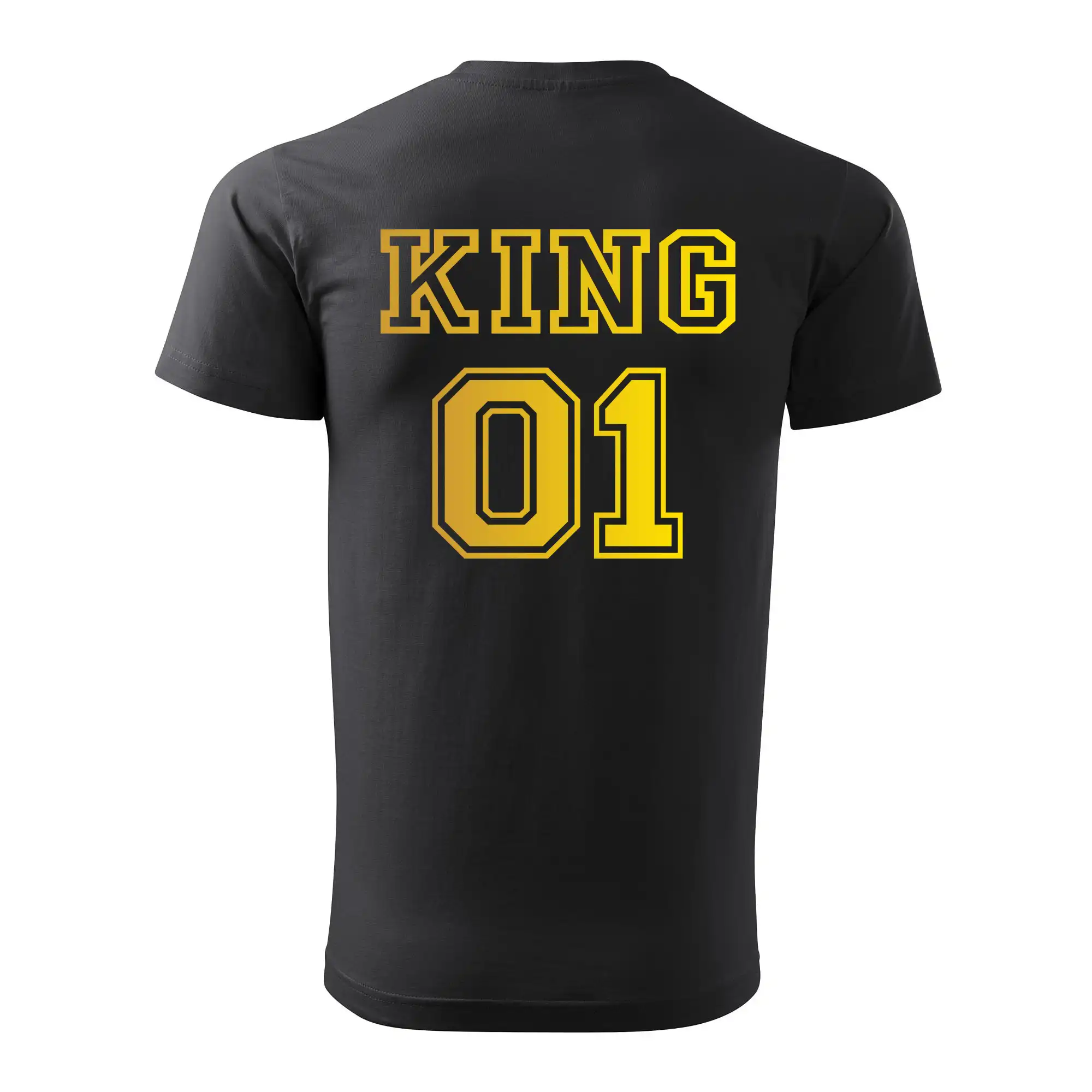 King - Queen - 01 dres - zlatá potlač