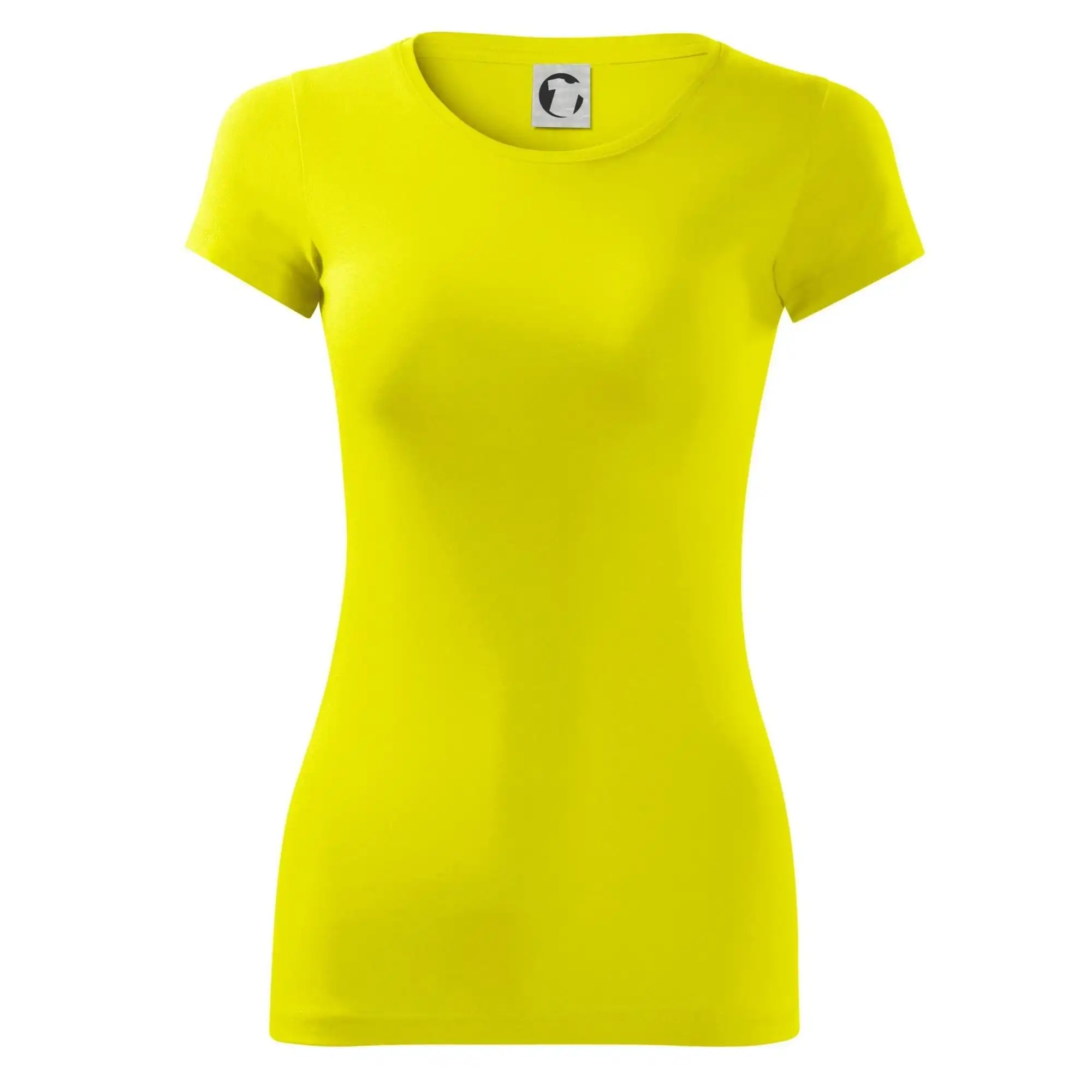 MyShirt tričká - Žlté tričko - Dámske tričko Glance - Priliehavejší strih