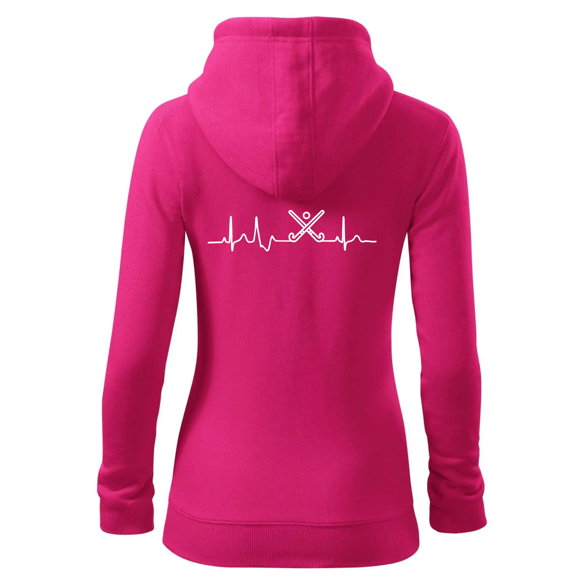 Ostatné športy - Pozemný hokej ekg - hokejky - Mikina dámska trendy zipper s kapucňou