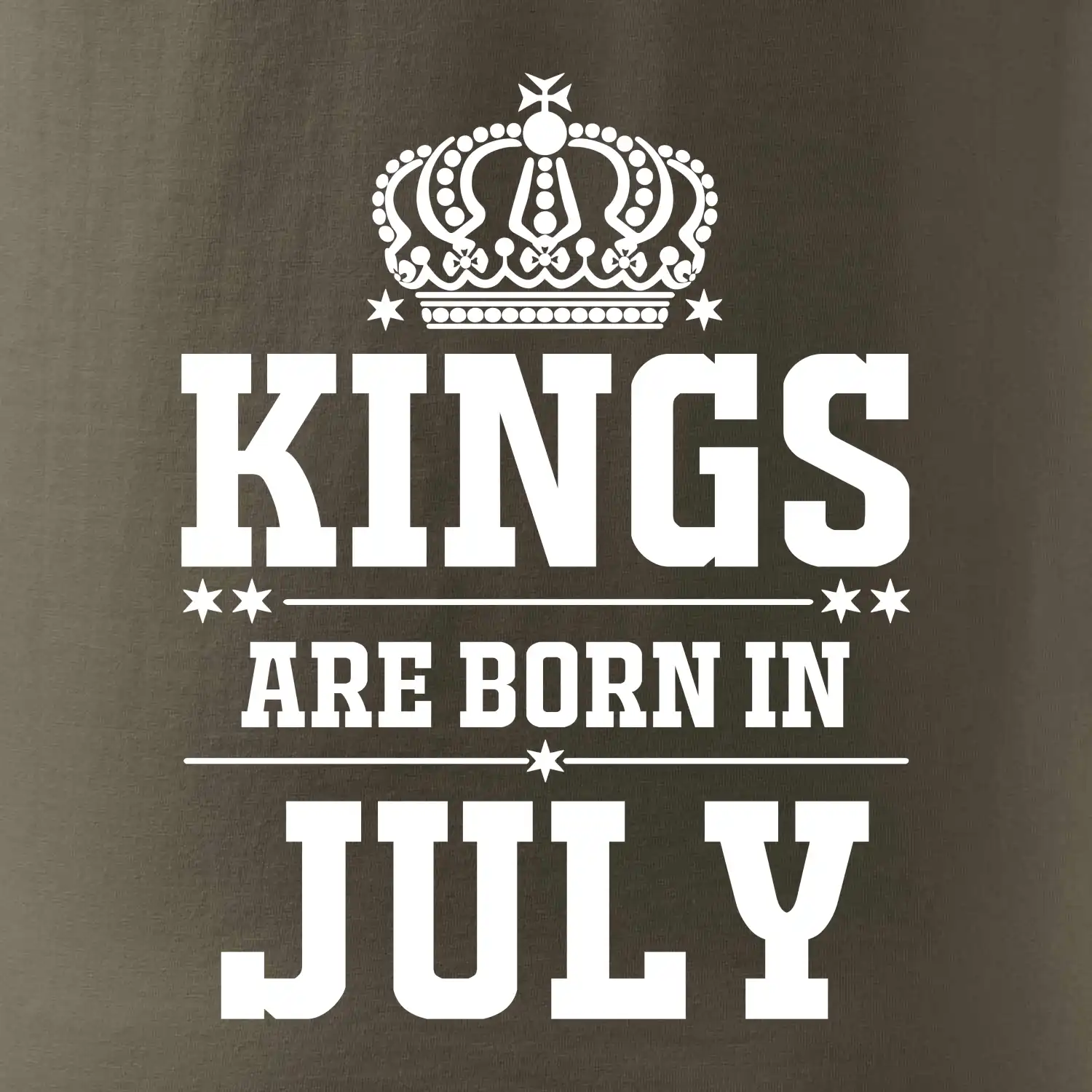 Kings are born in July