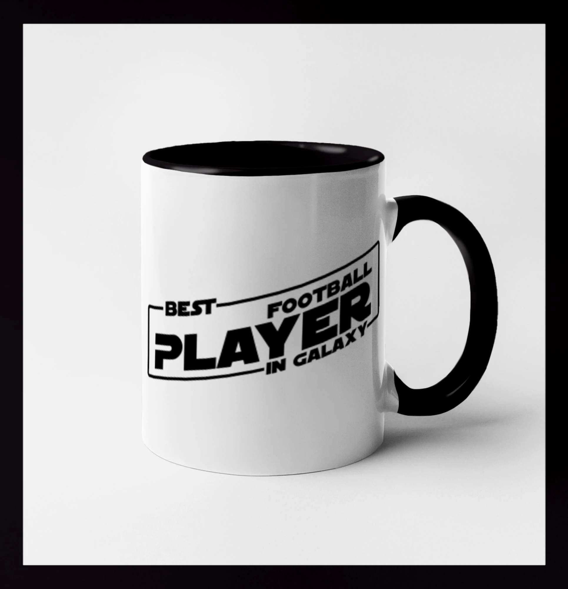 Tričká pre futbalistov - Best football player in galaxy - Hrnček 