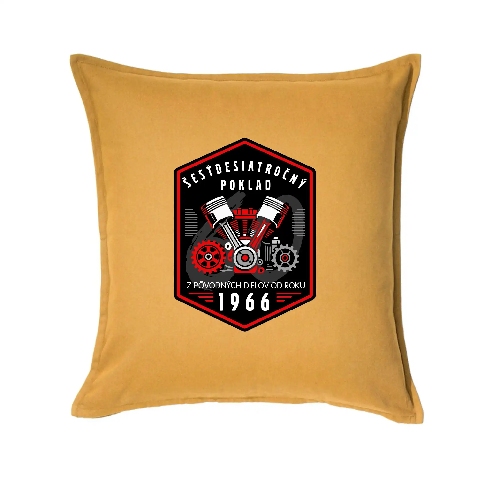 Trička s ročníkom 1966 - Šesťdesiatročný poklad z pôvodných dielov od roku 1966 - Vankúš 50x50