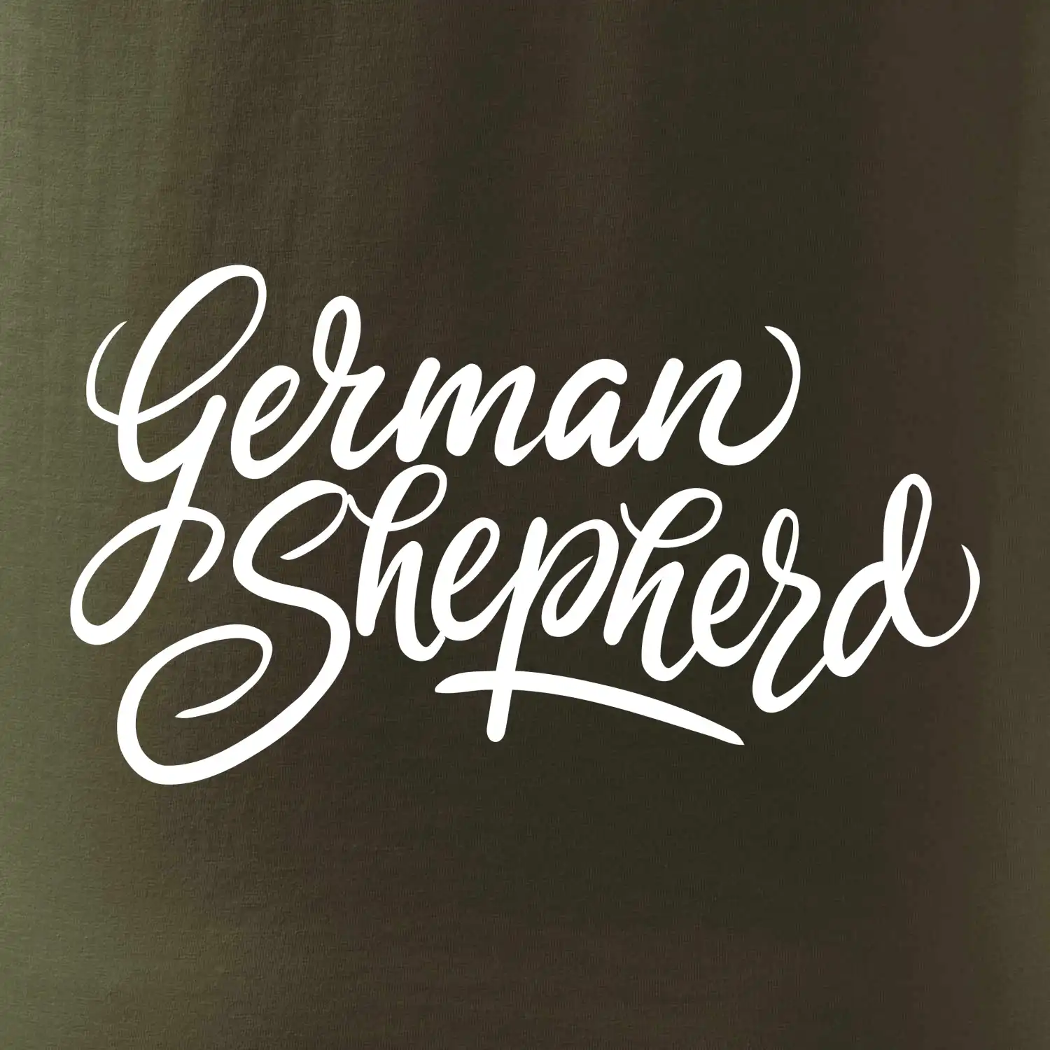 German shepherd - nápis okrasny - nápis okrasný