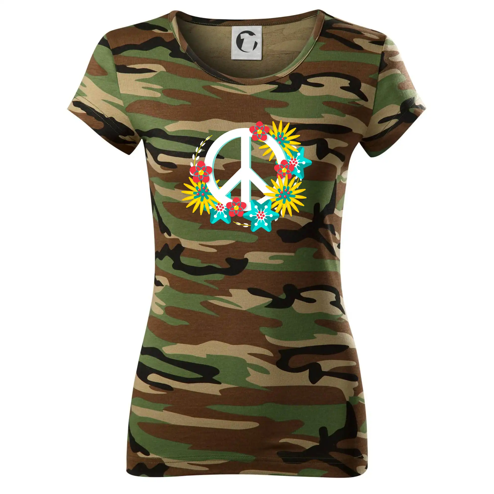 Peace symbol abstraktní