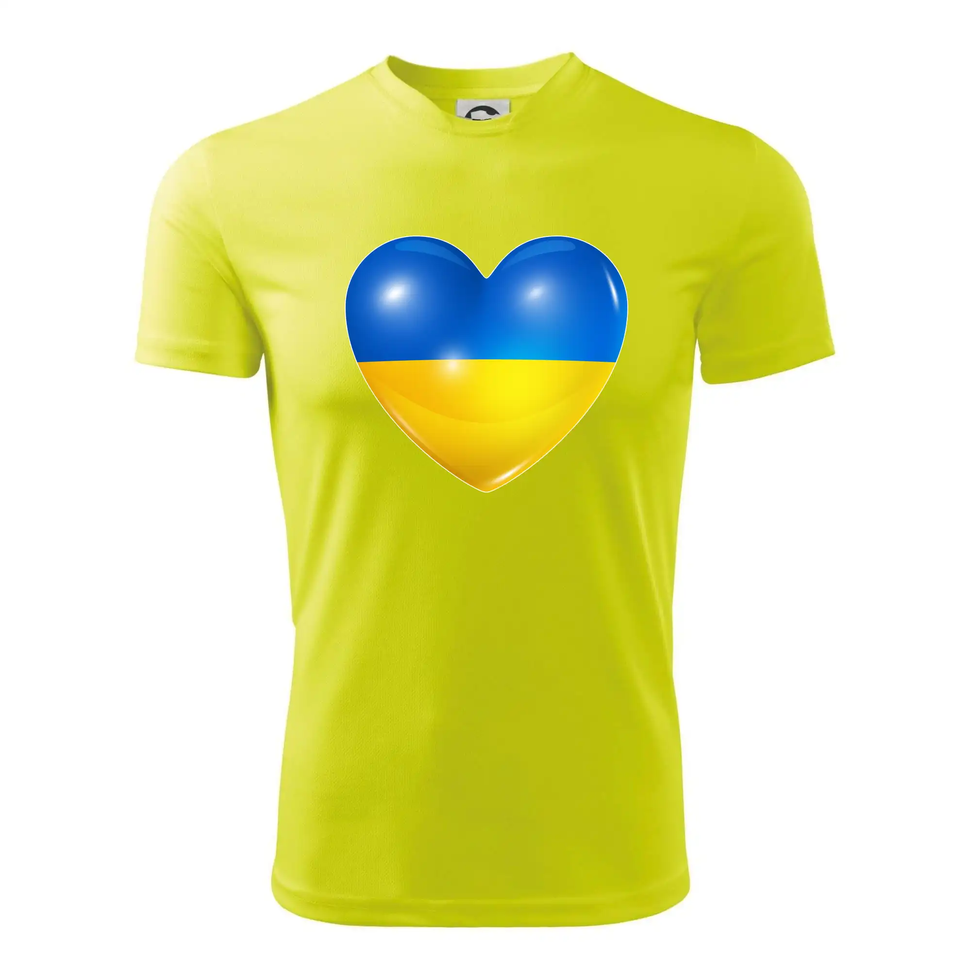 Ukrajina srdce vlajka