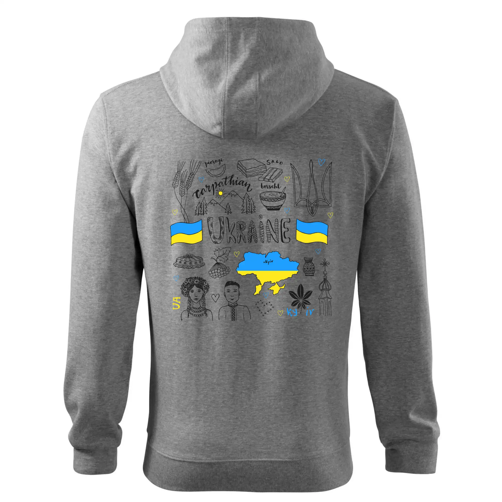 Ukrajina folklor - kreslené obrázky