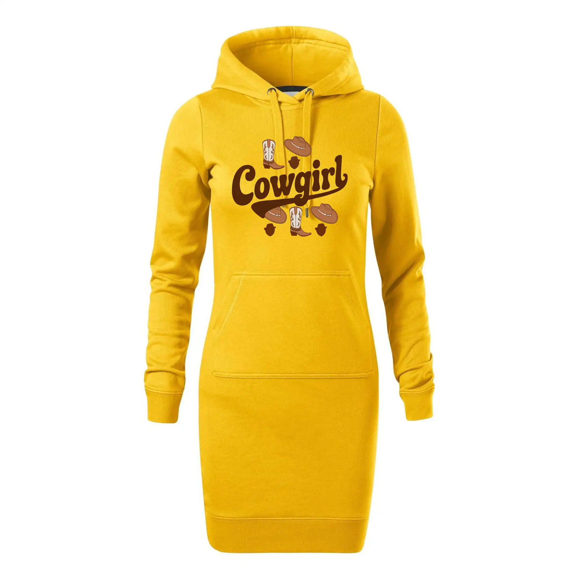 Cowgirl nápis a oblečení