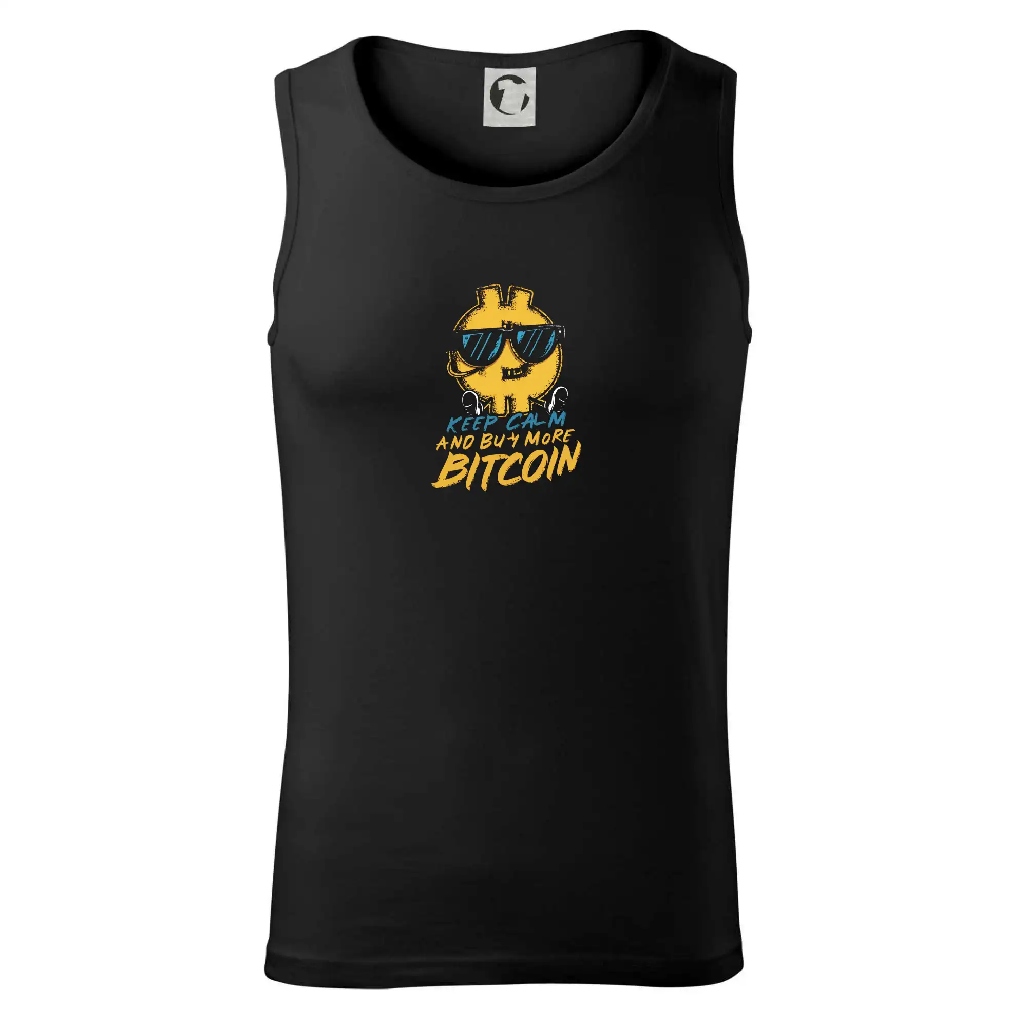 Keep calm and buy more bitcoin - Tielko pánske Core