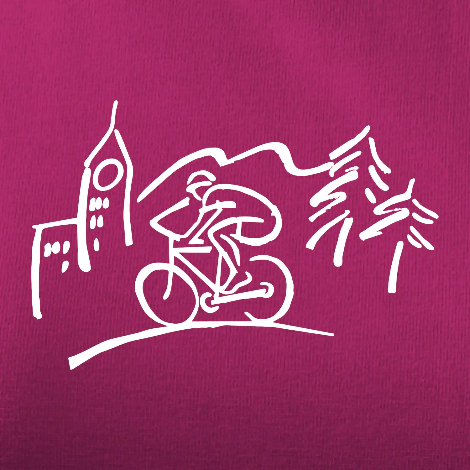 Cyklista na výletě