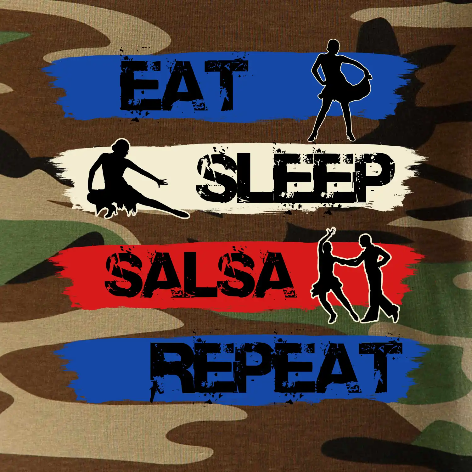 Eat sleep salsa repeat
