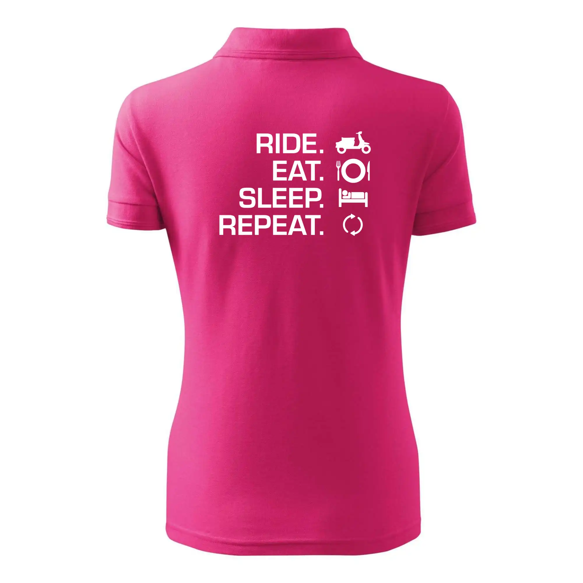 Ride Eat Sleep Repeat moto skútr