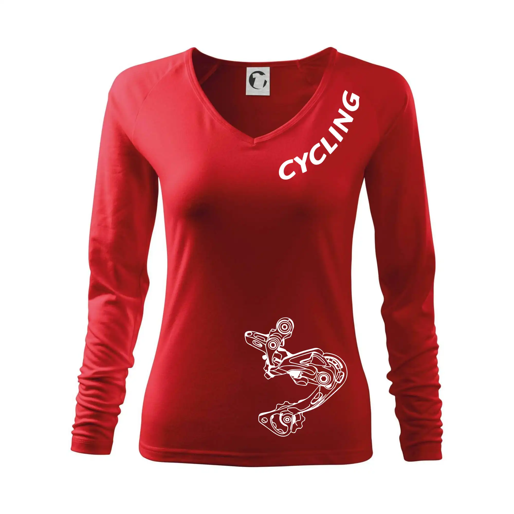 Cycling nápis šikmo