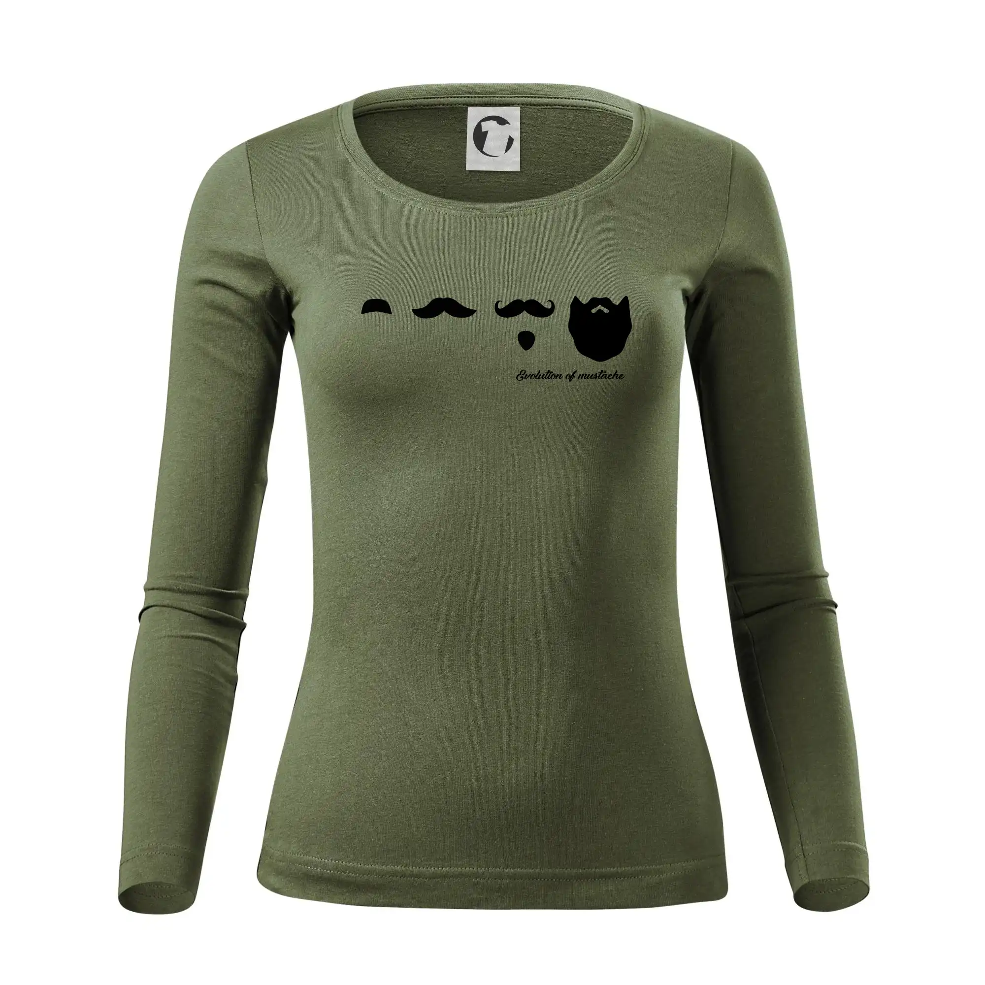 Evolution mustache