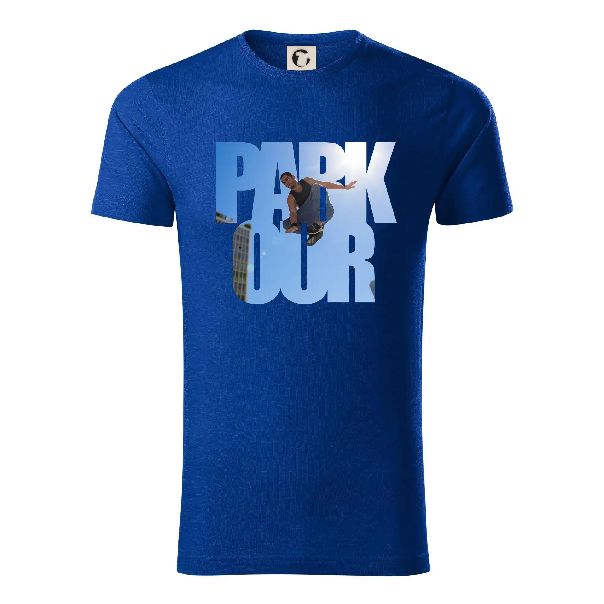 Parkour nápis nebe