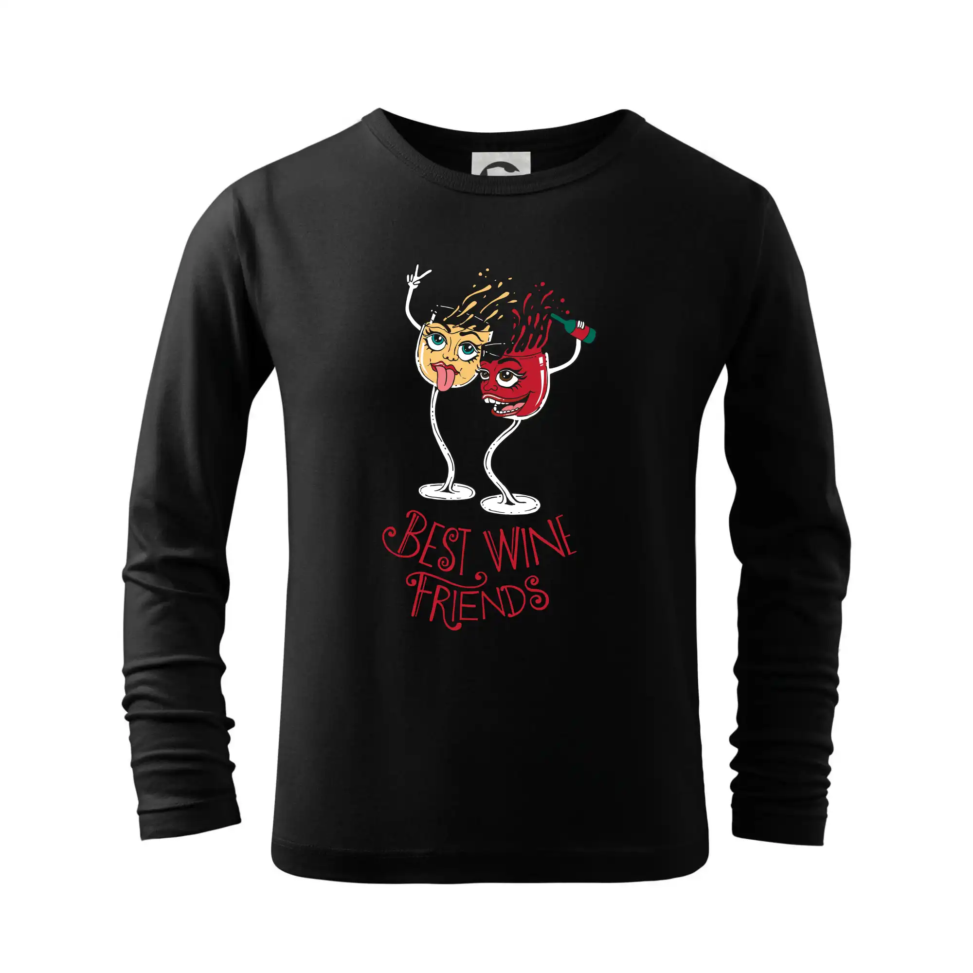 Best wine friends dancing (Pecka design)