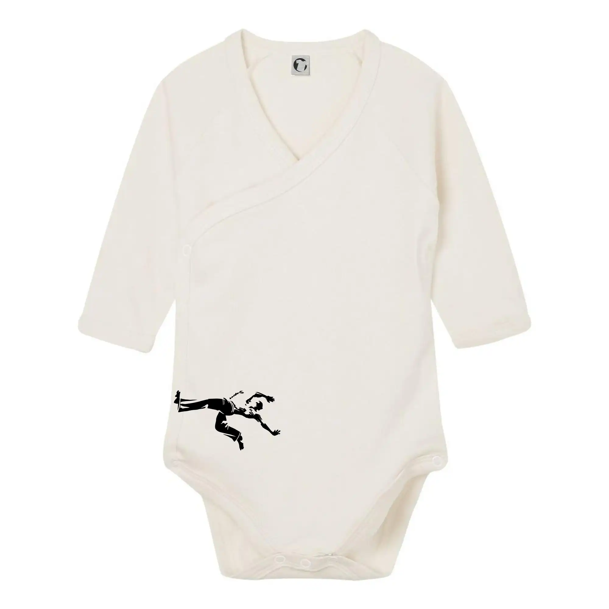 Tričká Capoeira - Capoeira veľký - Body zavinovacie s dlhým rukávom