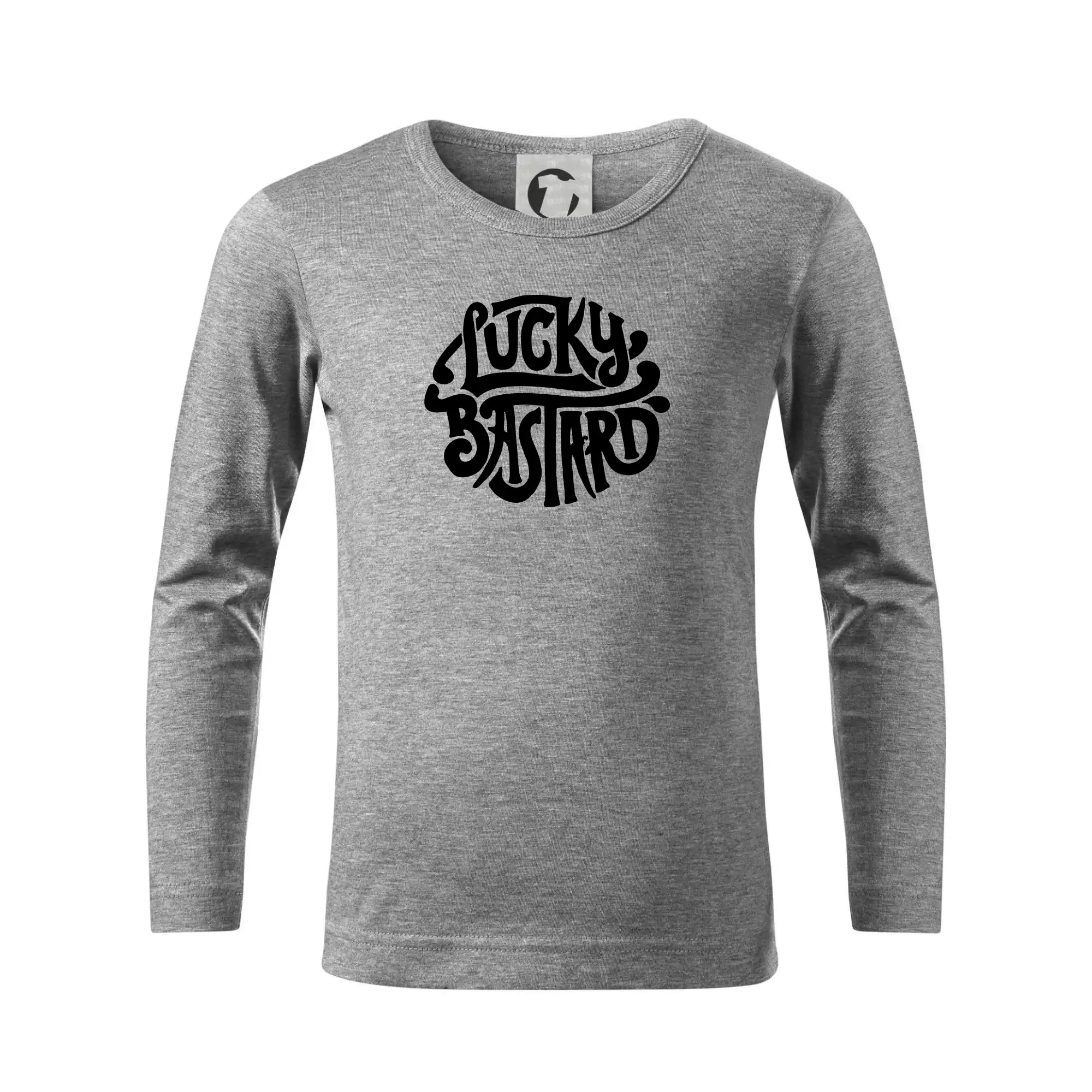 Tričká na párty - Lucky Bastard - Tričko detské Long Sleeve