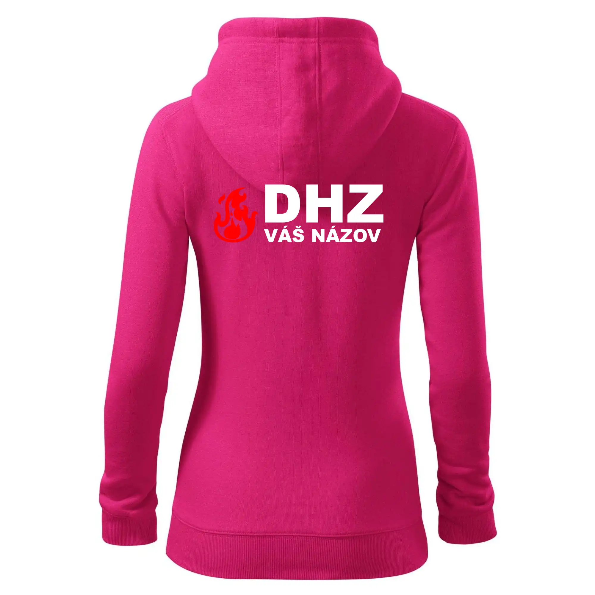 DHZ (oheň, firesport, názov sboru - vlastný nápis)