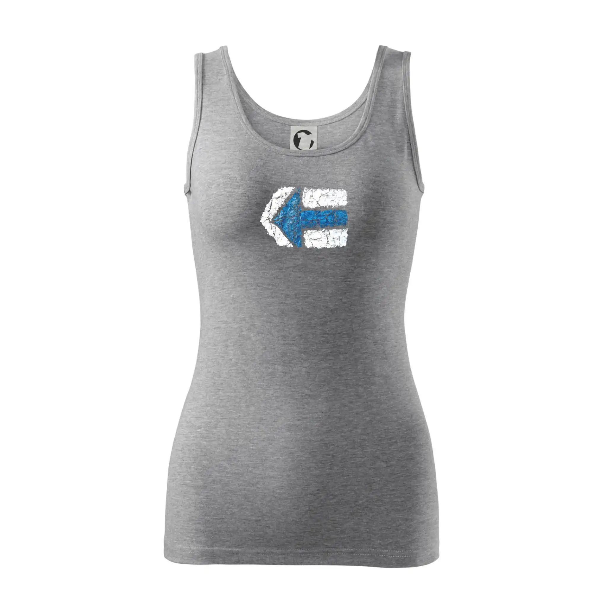 Párová turistická značka modrá