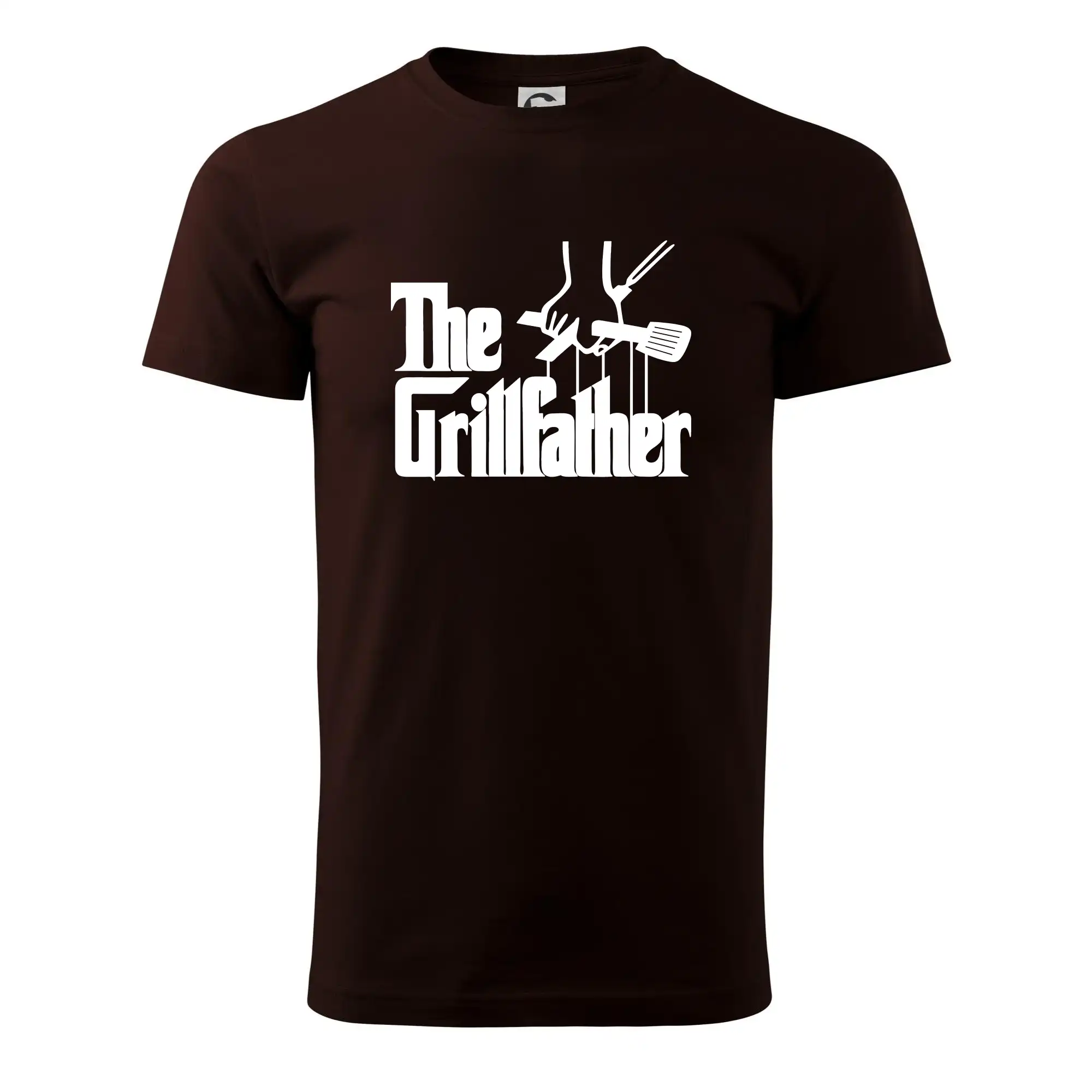Tričká a zástery na grilovanie - The Grillfather - Pánske tričko nižšej gramáže