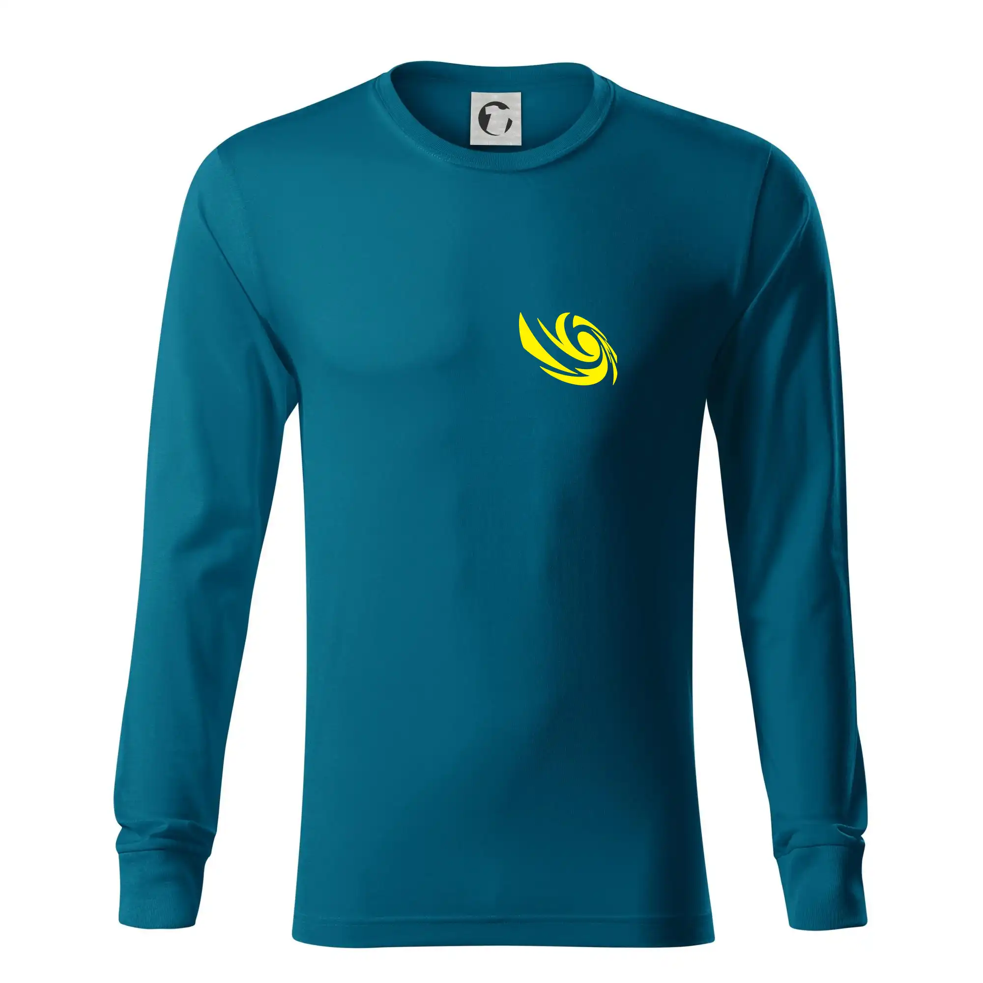 Tričká, mikiny a šiltovky pre Youtubery - Vortex logo na prsia - Tričko s dlhým rukávom LS R05