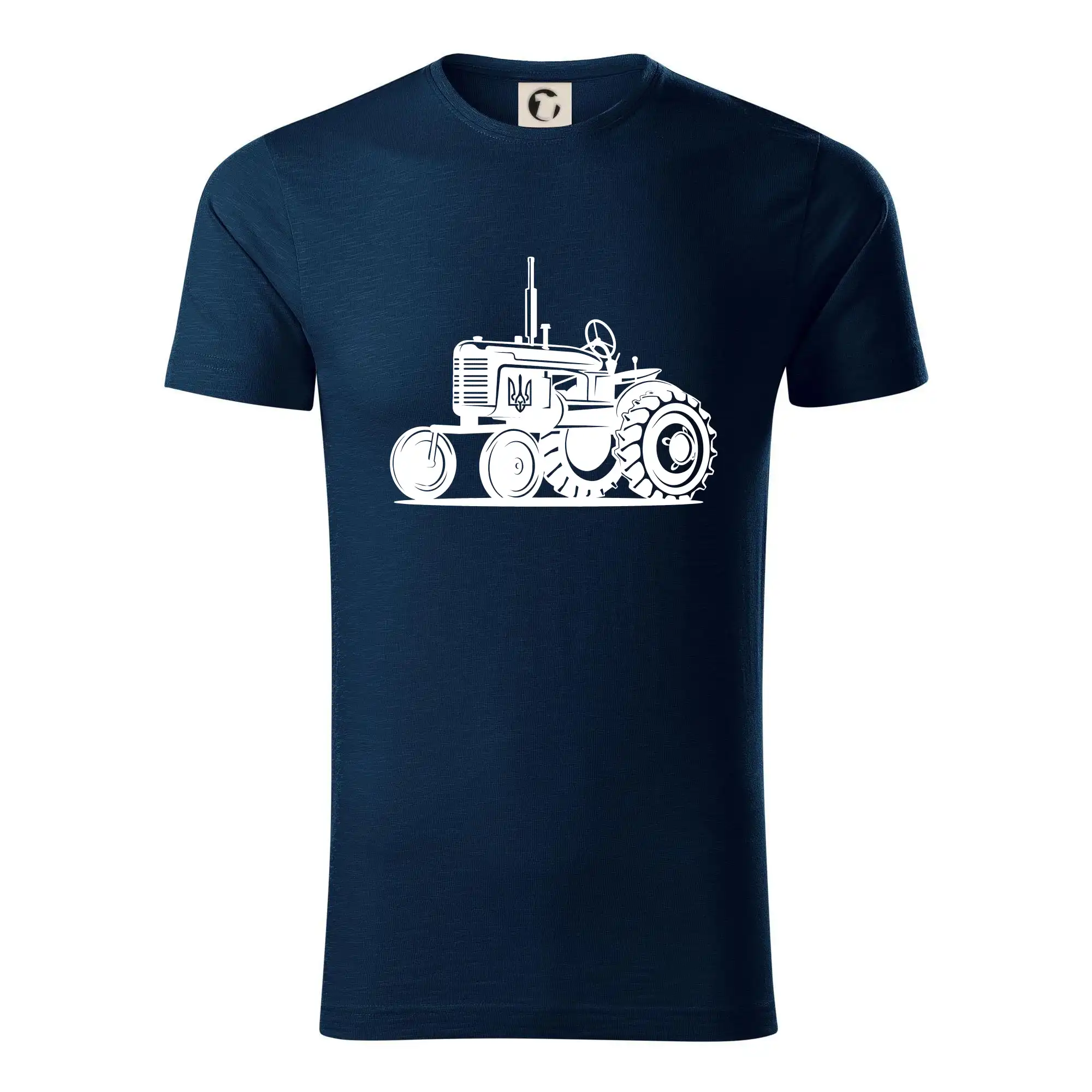 Tričká s vlajkou ukrajiny - Traktor Ukrajinskej armády - Tričko z organickej bavlny