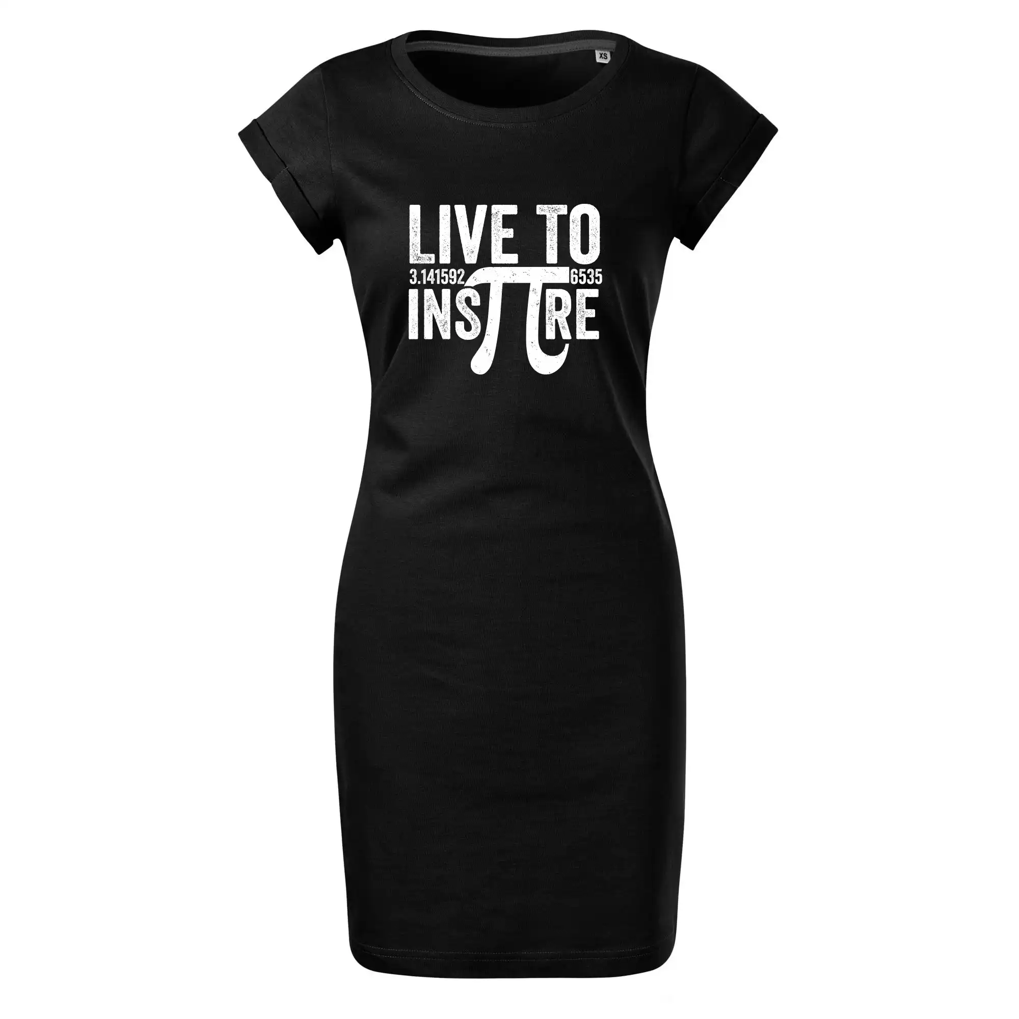 Vtipné tričká pre matematiky - Live to Inspire - Tričko Šaty FREEDOM