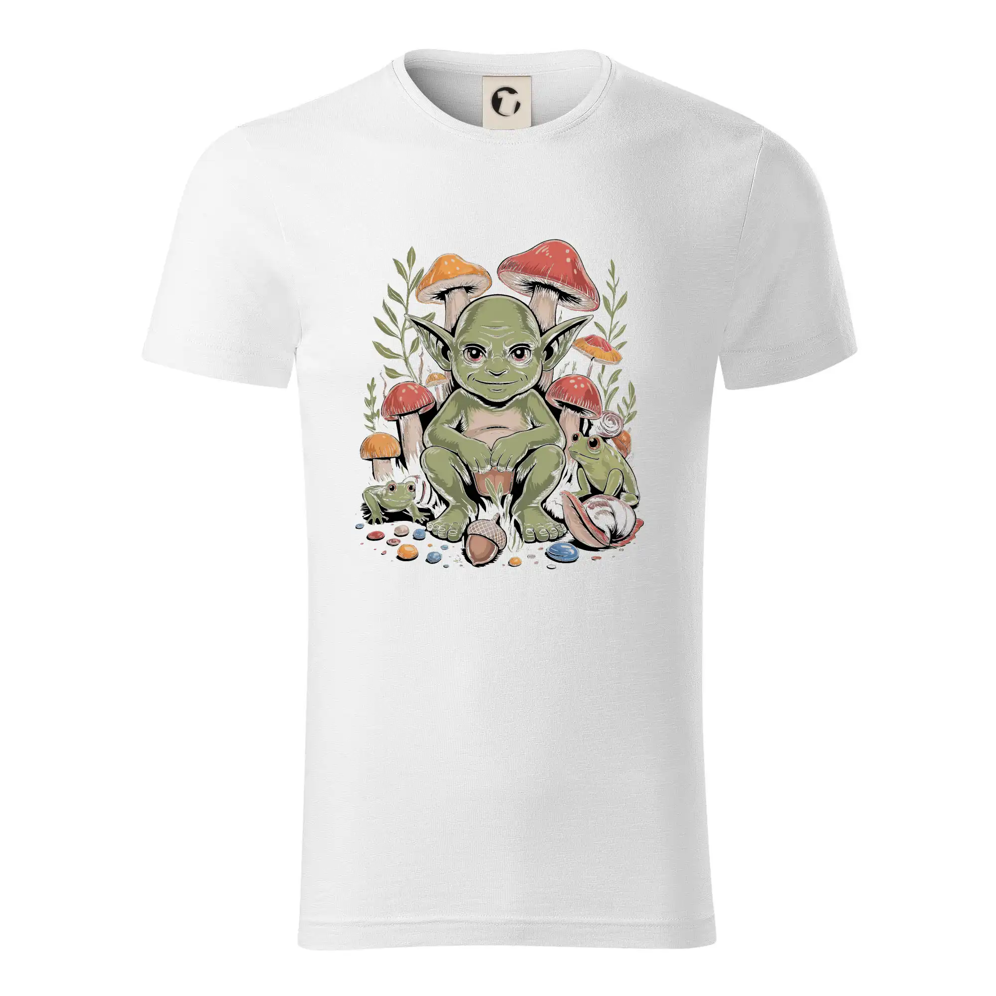 Tričká s motívmi ktoré frčia na internete - Goblincore  grimy forest goblin - Tričko z organickej bavlny