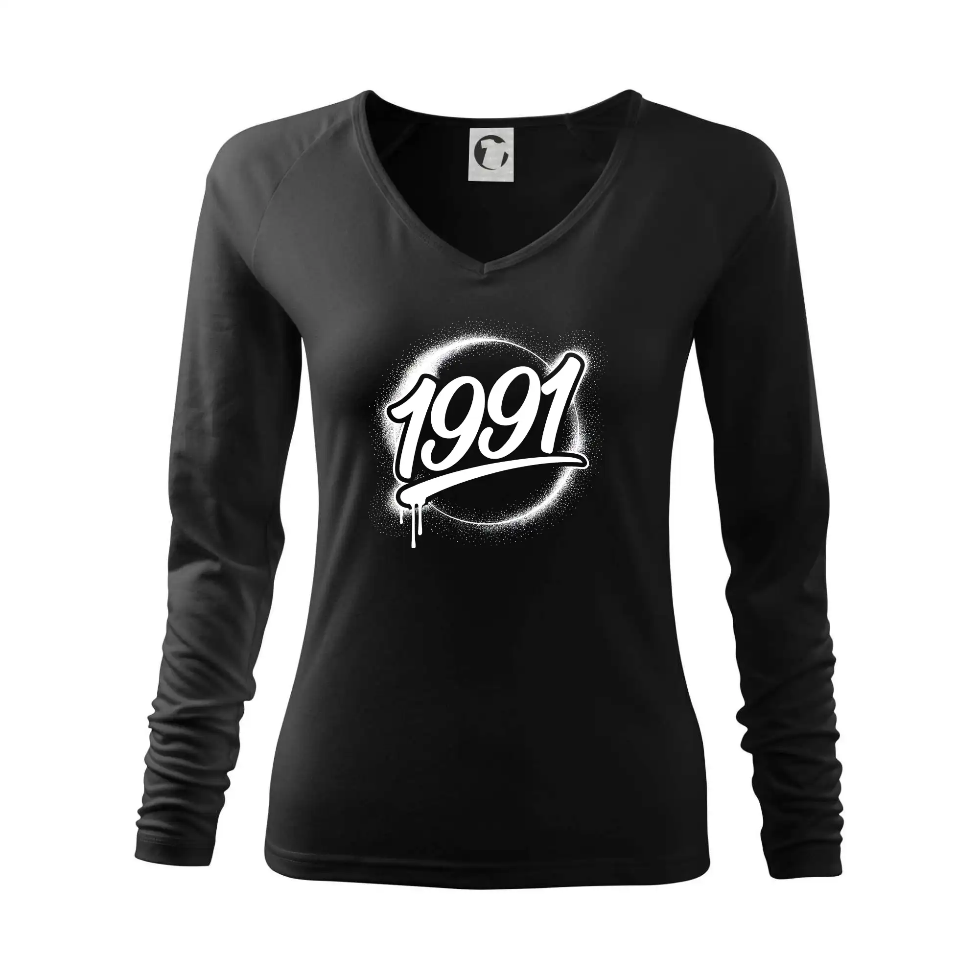 Trička s ročníkom 1986 - Narodeninový ročník graffiti 1991 - Tričko dámske Elegance