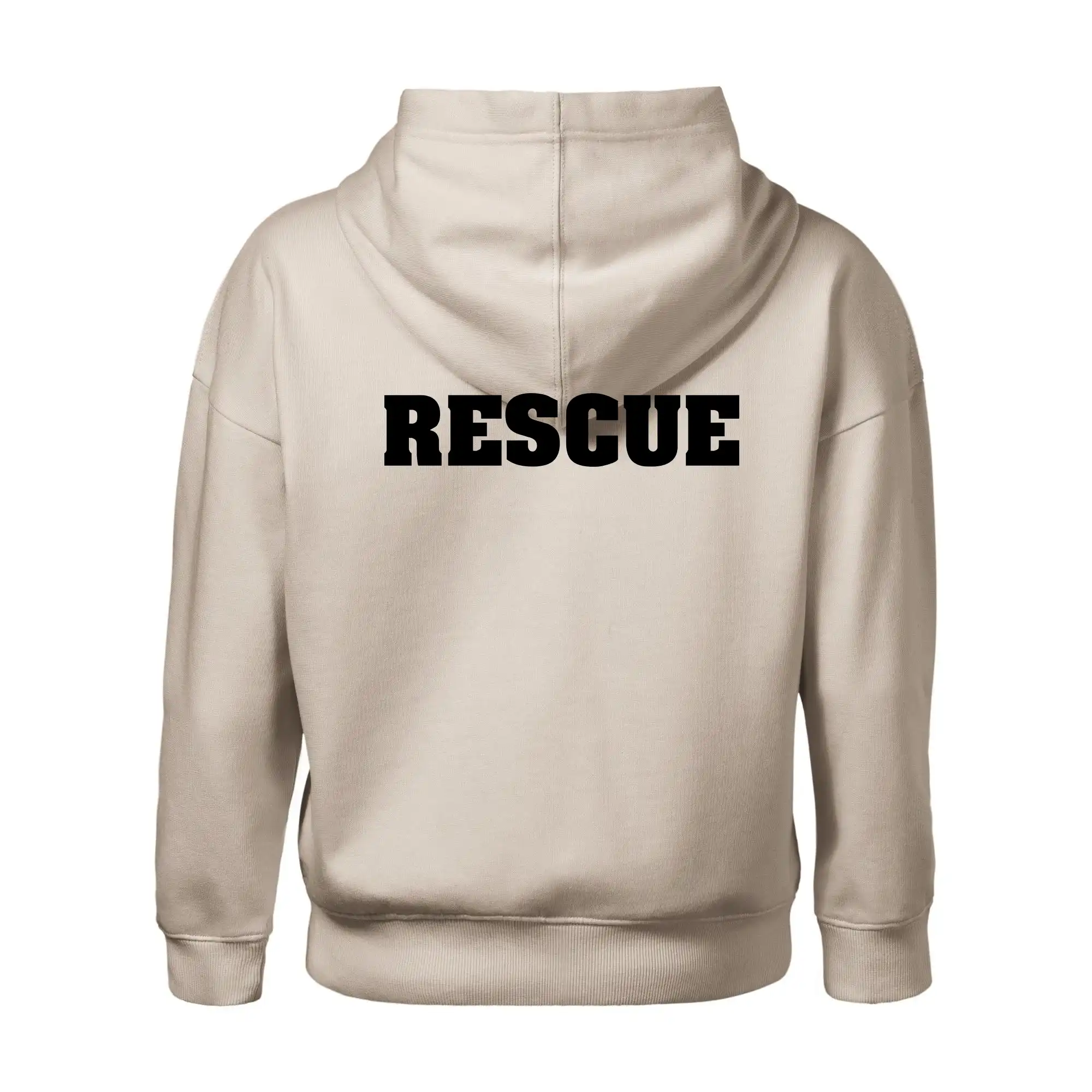 Rescue - Hviezda na prsníku + nápis na chrbte