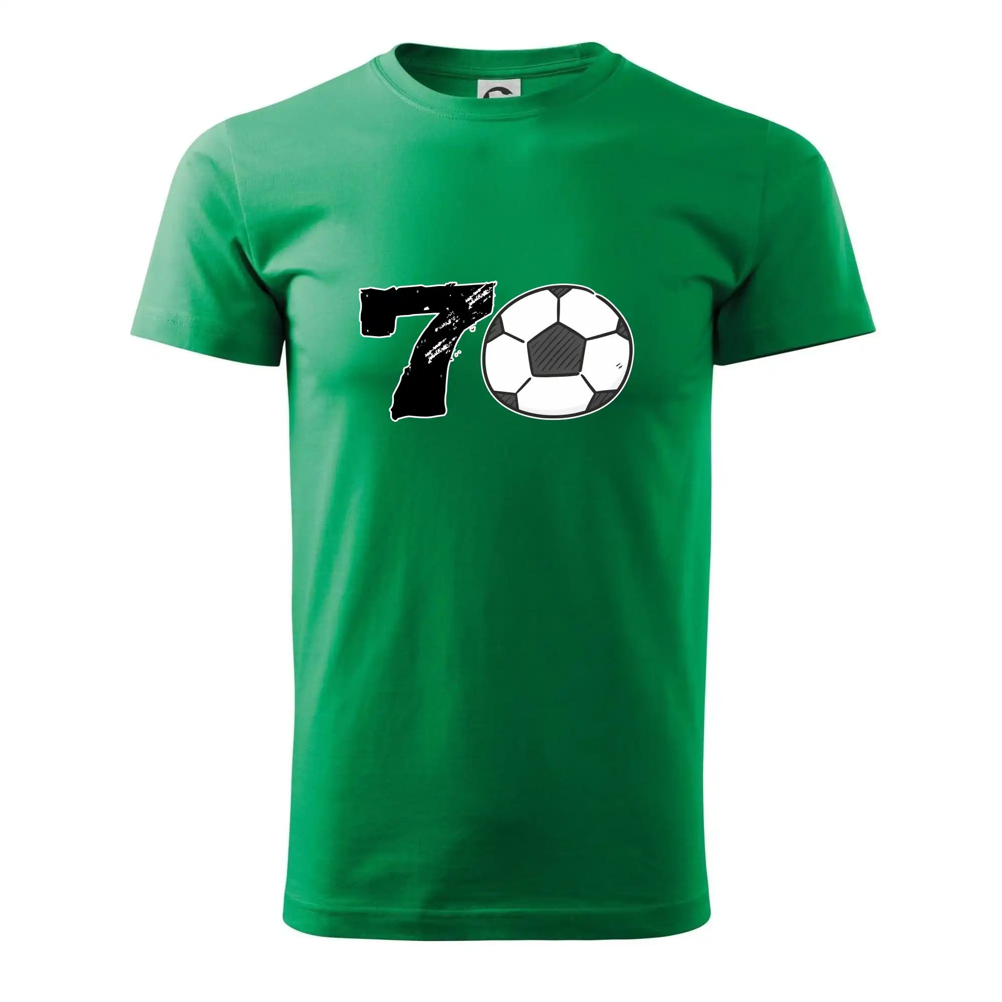 Tričká pre futbalistov - Futbal okrúhle narodeniny 70 - Pánske tričko nižšej gramáže