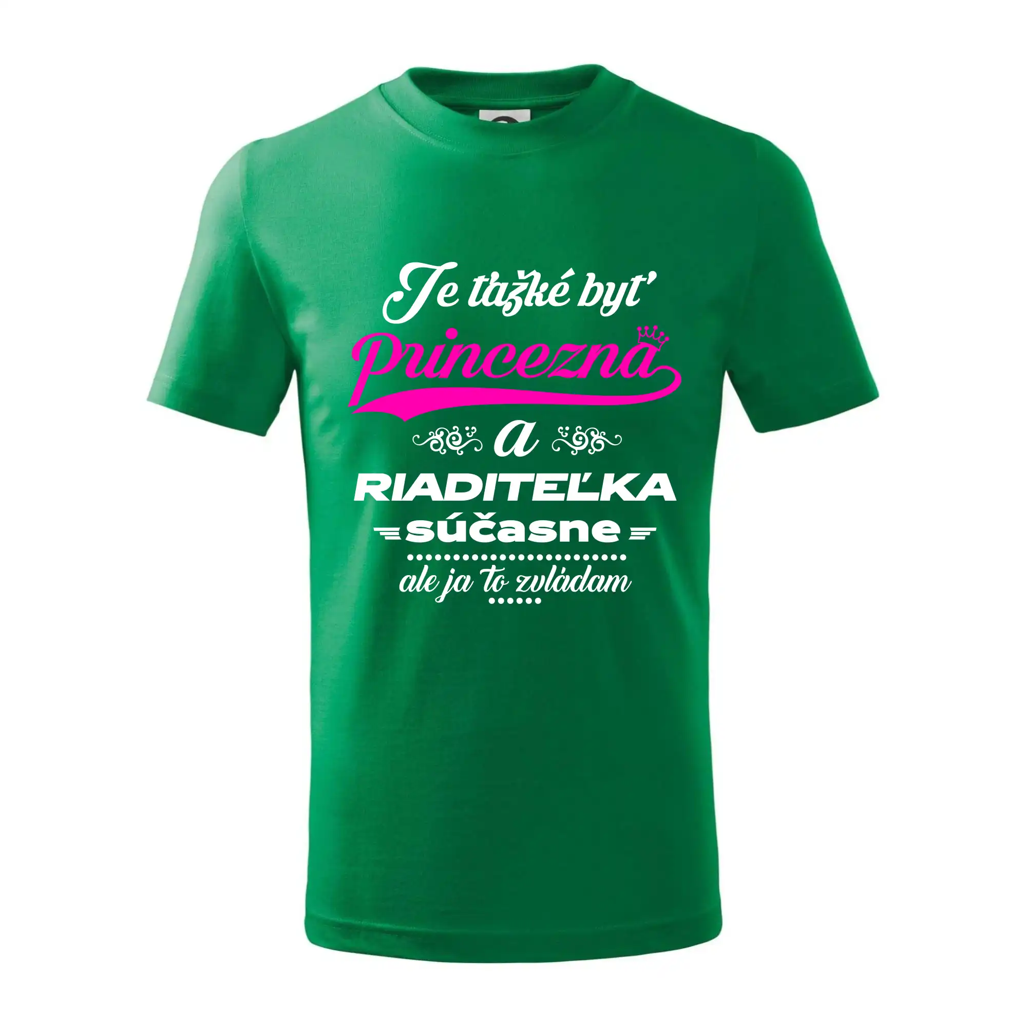 Učiteľské tričká - Je ťažké byť princezná riaditeľka - Tričko detské bavlnené