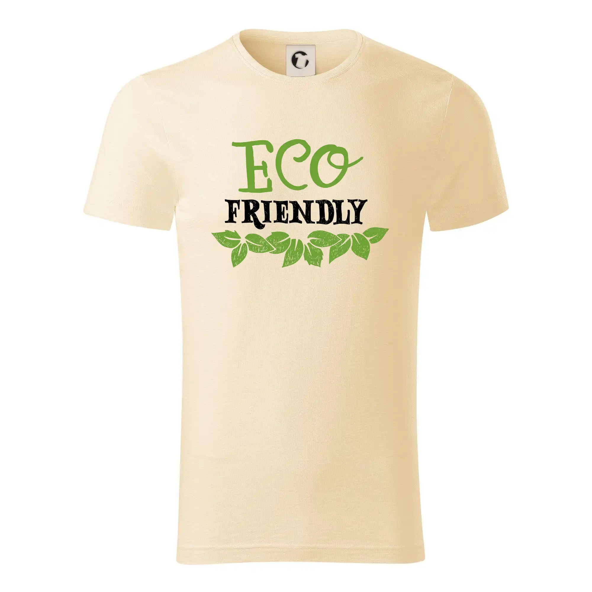 Životný štýl - Eco friendly - lístočky - Tričko z organickej bavlny