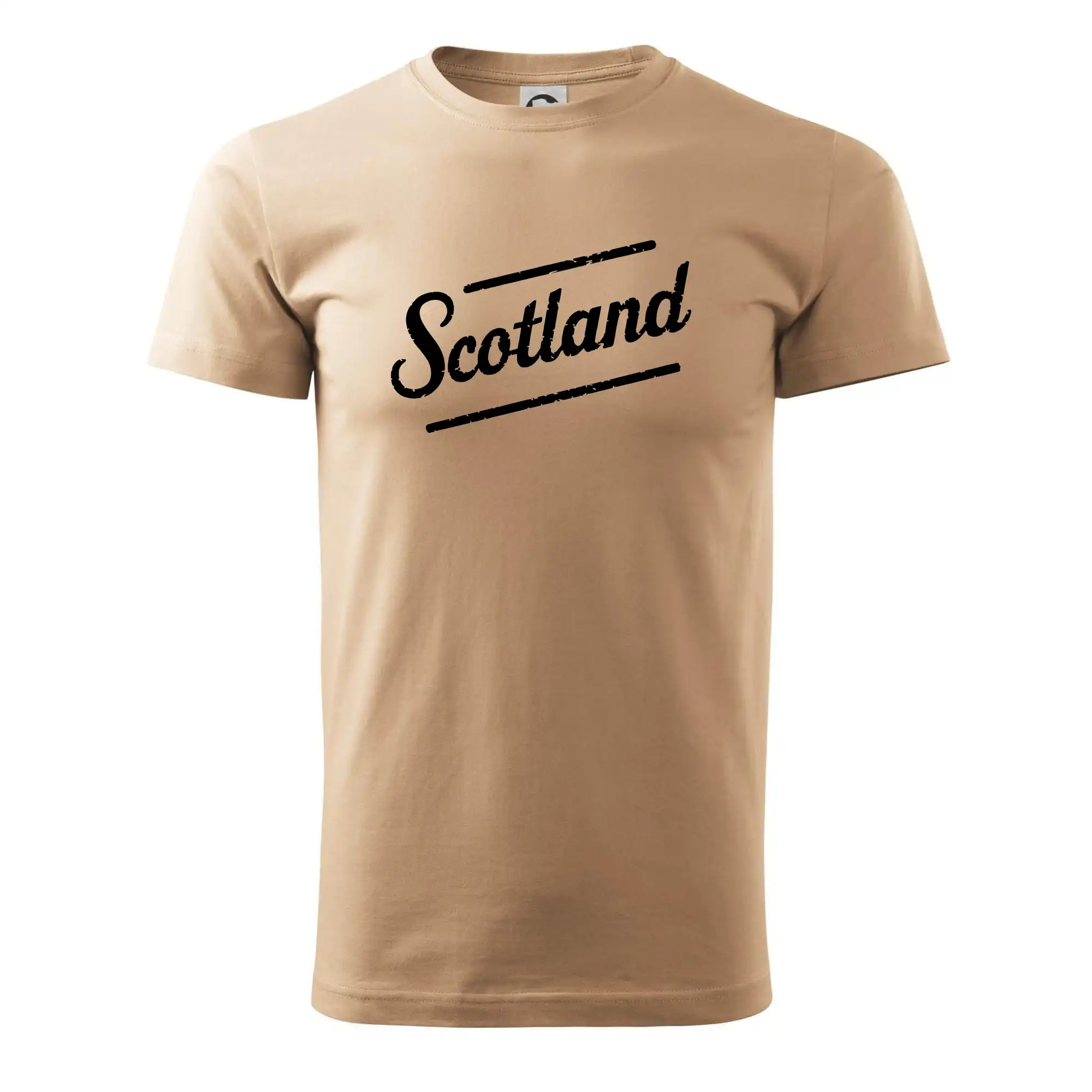 Ostatné mestá / miesta - Scotland Vintage nápis - Pánske tričko nižšej gramáže