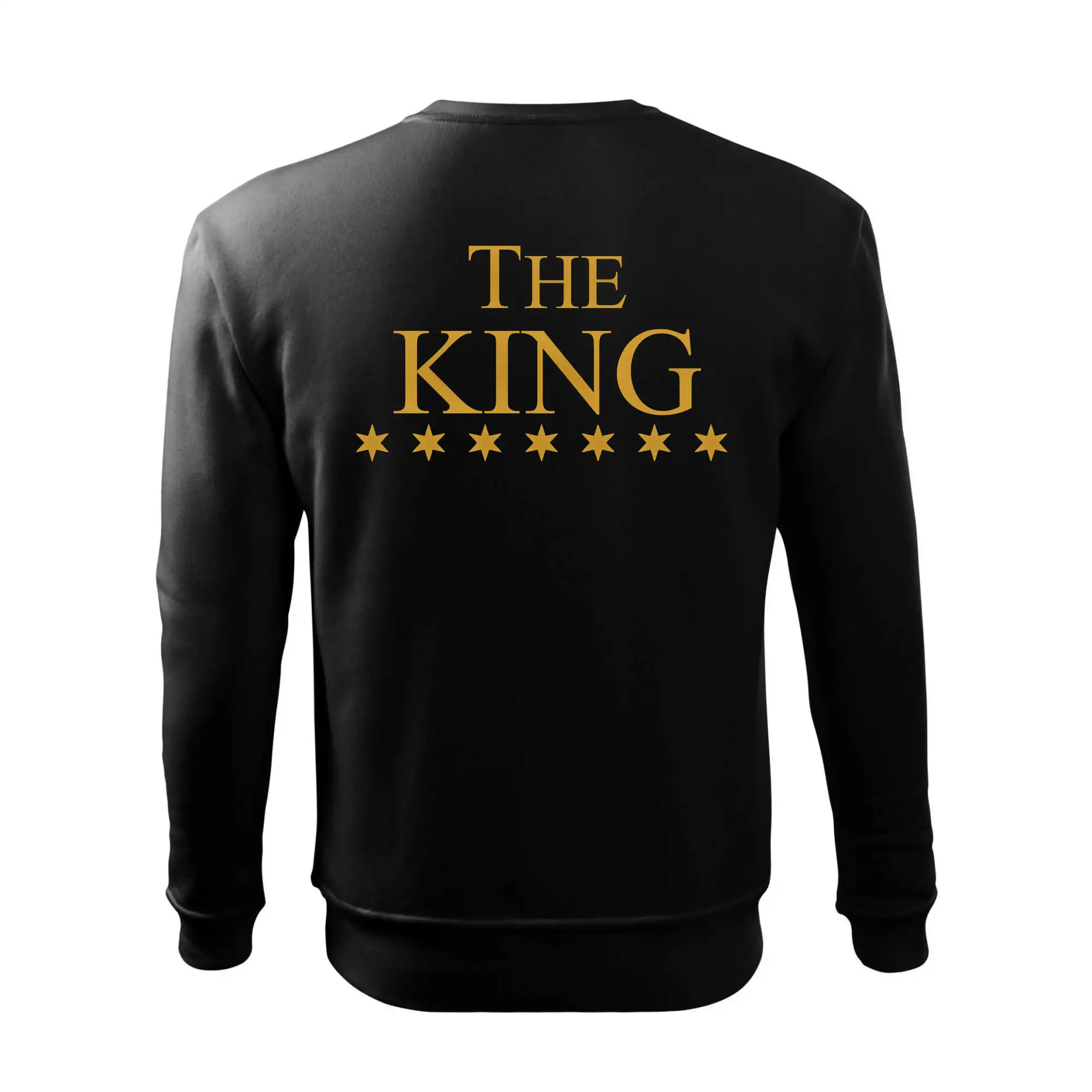 Tričká pre zamilovaných - The King - His Queen - párové triko - Mikina Essential pánska